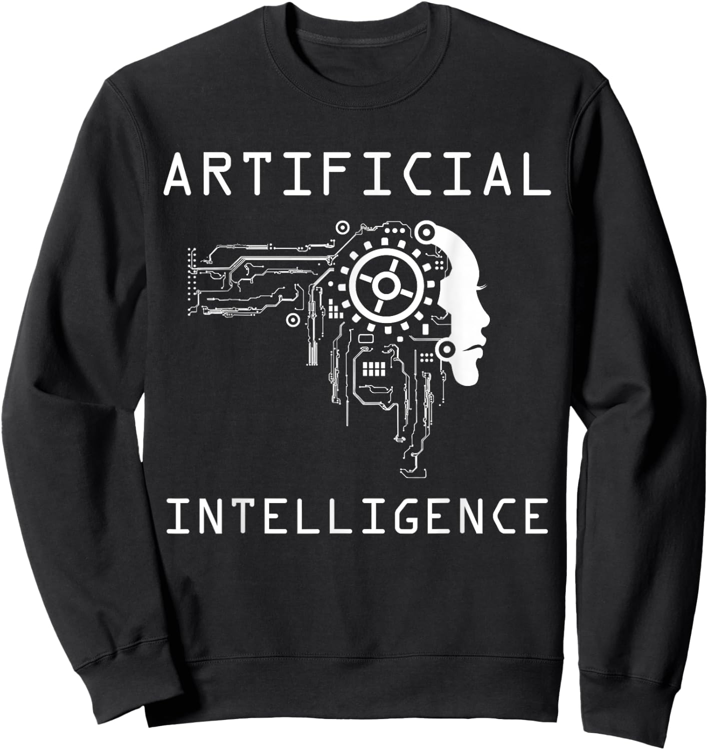 KI developer - artificial brain, artificial intelligence Sweatshirt - Sweatshirt | Black