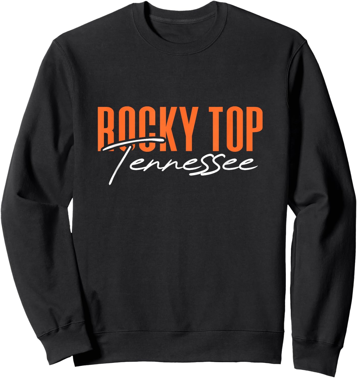 Rocky Top Tennessee TN Pride Sweatshirt - Sweatshirt | Black