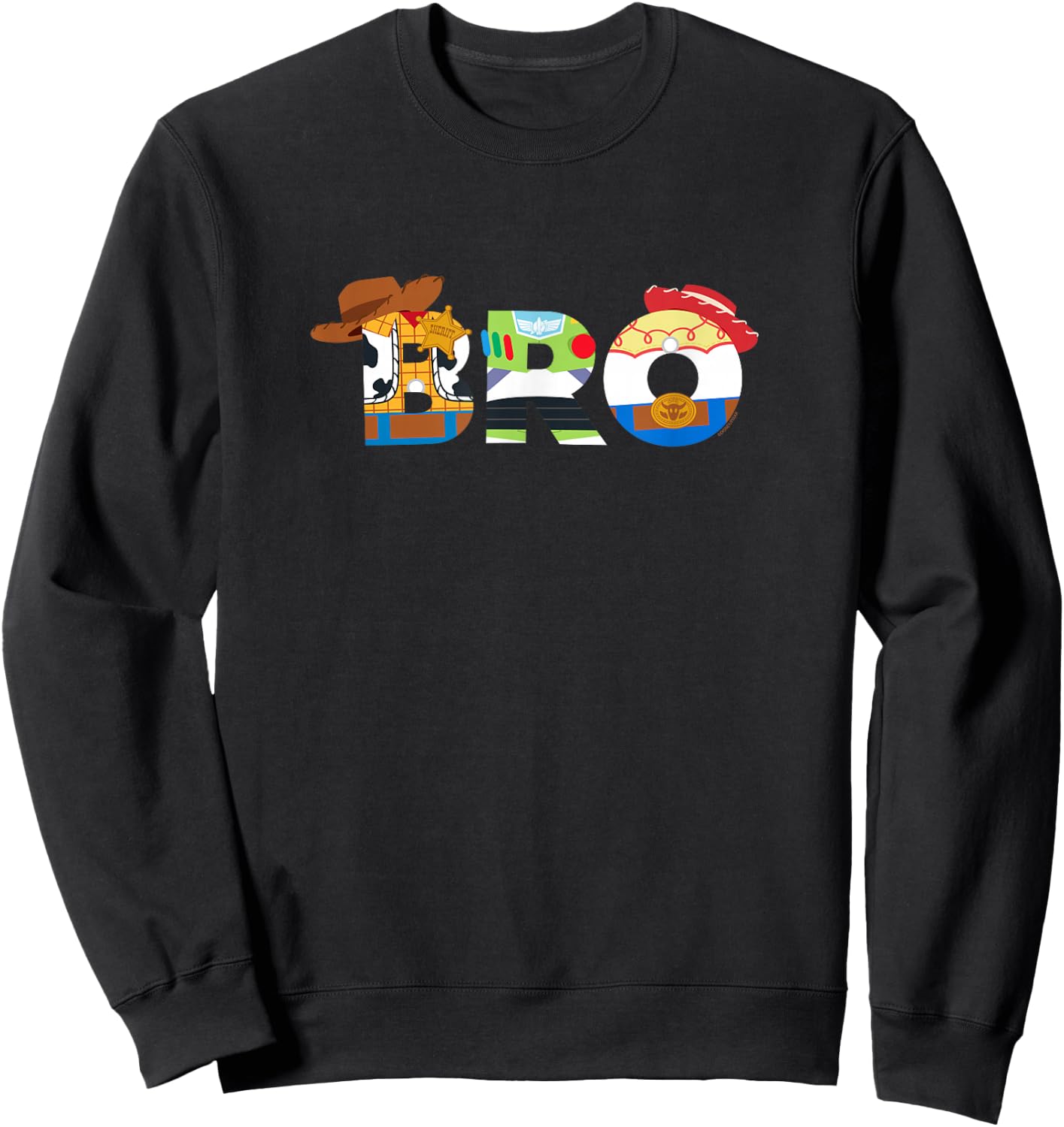 Disney and Pixar's Toy Story Bro Brother Family Birthday Sweatshirt - Sweatshirt | Black