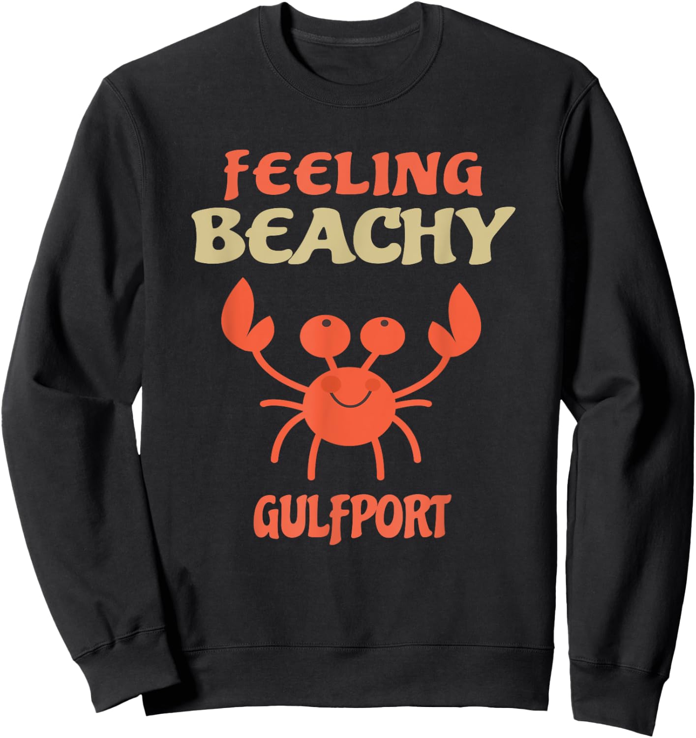 Gulfport Vacation - Mississippi Family Trip Sweatshirt - Sweatshirt | Black