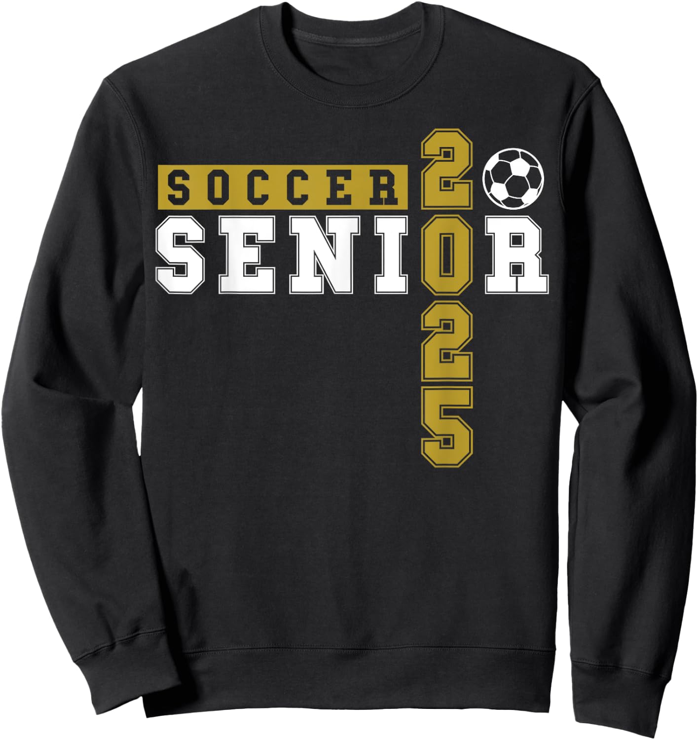 Soccer Senior Night Soccer Senior 2025 Graduation 11 Sweatshirt - Sweatshirt | Black