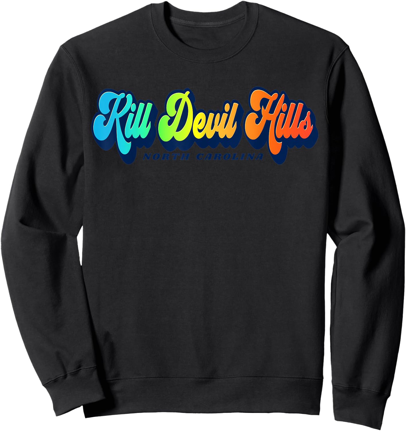 Kill Devil Hills OBX North Carolina Sweatshirt - Sweatshirt | Black