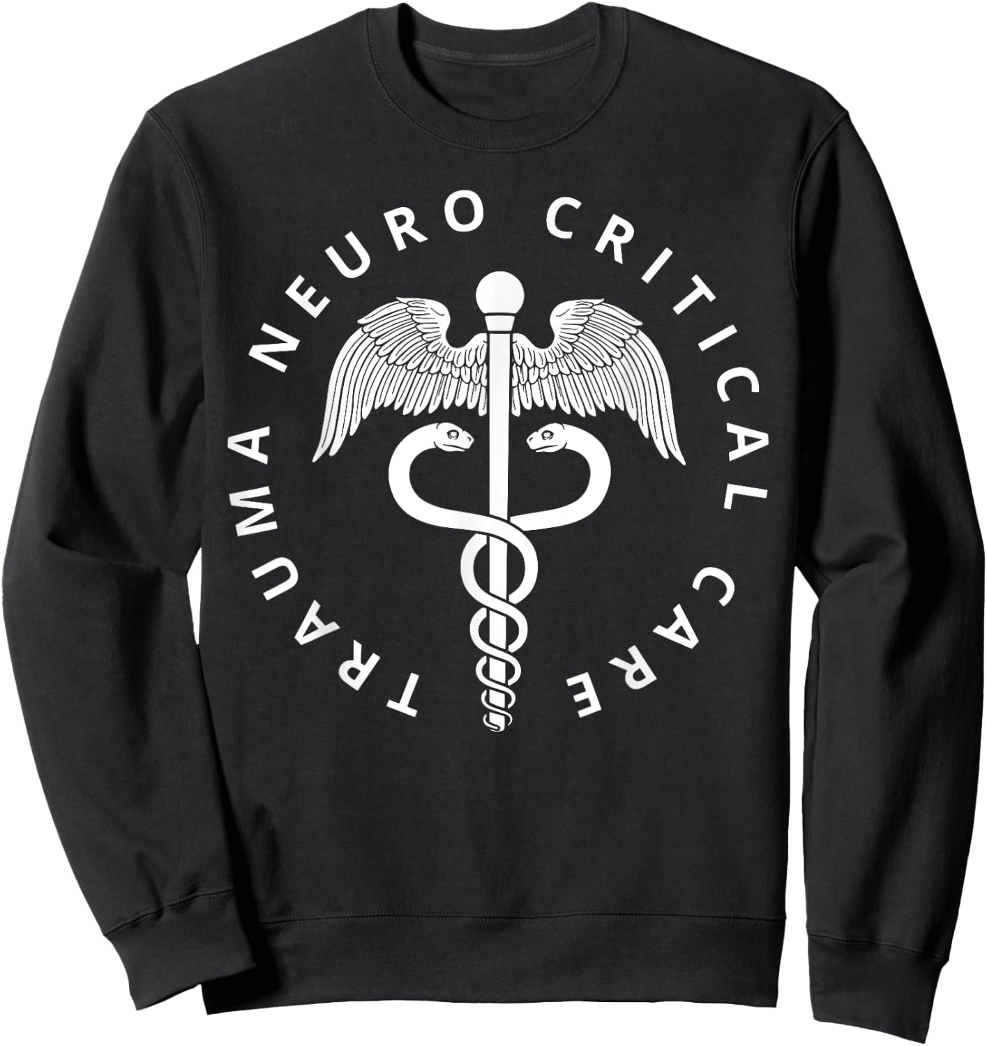 Trauma Neuro Critical Care Neuro Nurse Icu Neurology Nursing Sweatshirt - Sweatshirt | Black