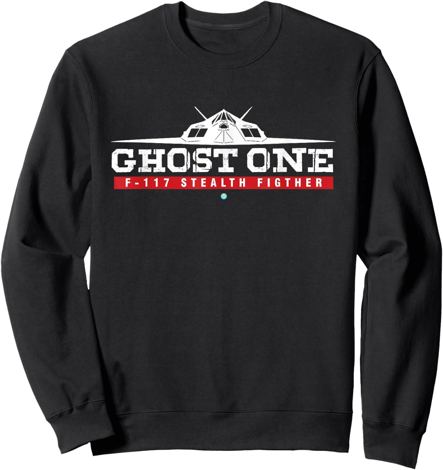 Air Force F117 Stealth Fighter Sweatshirt - Sweatshirt | Black