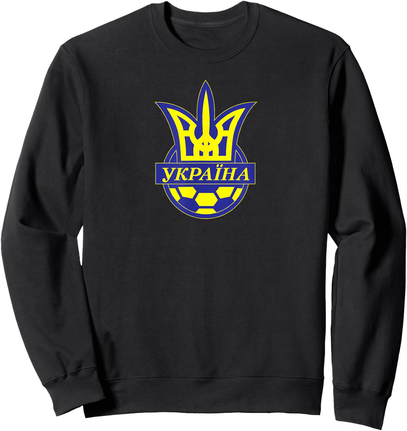 Football Federation of Ukraine Soccer Sweatshirt - Sweatshirt | Black