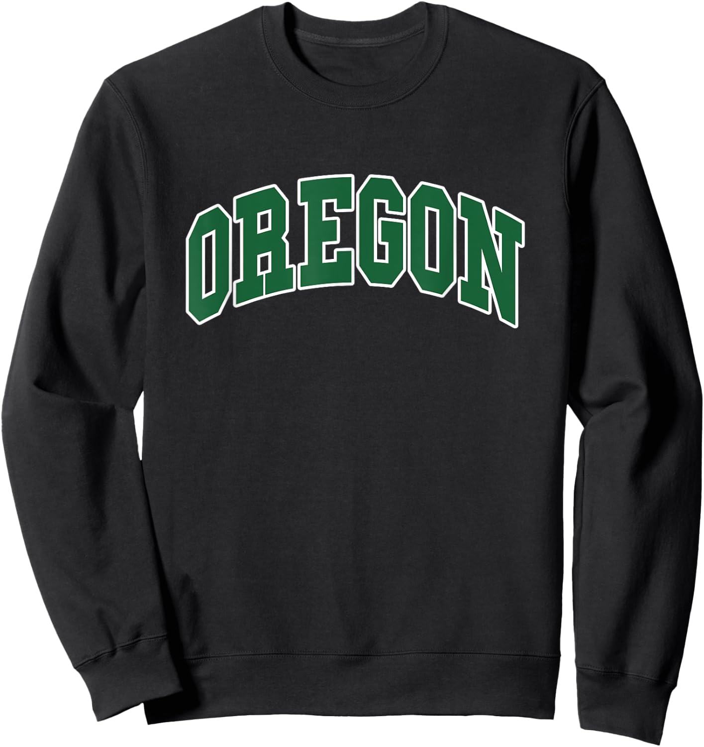 OREGON - Throwback Design - Classic Sweatshirt - Sweatshirt | Black