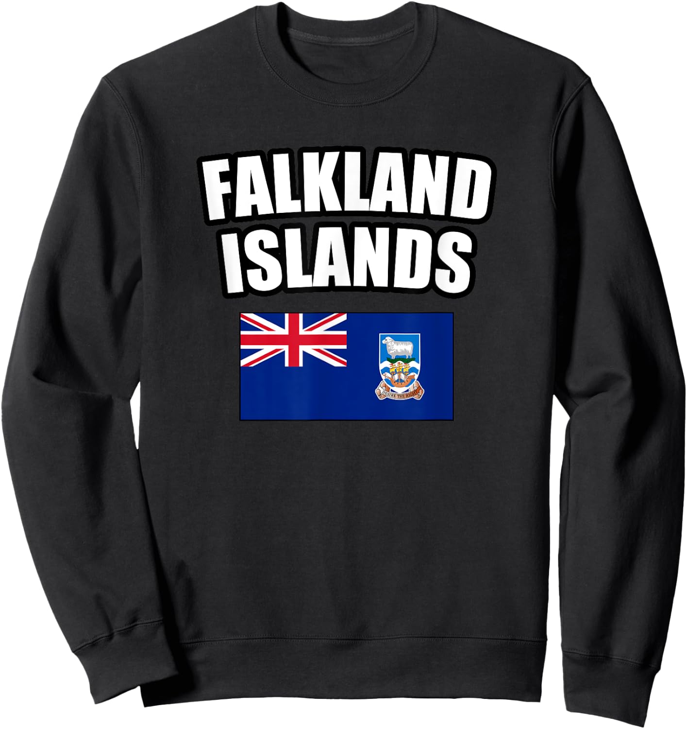 Falkland Islands Sweatshirt - Sweatshirt | Black