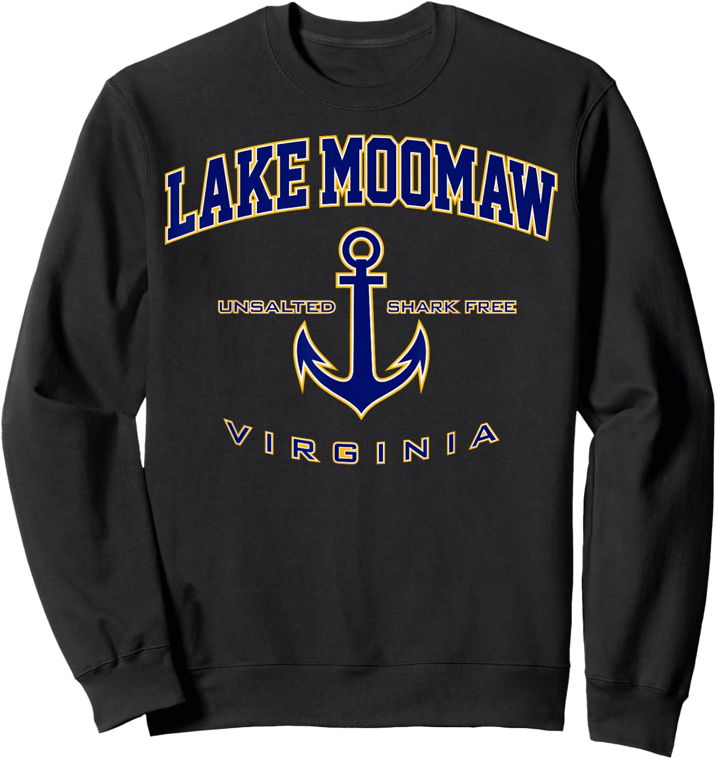 Lake Moomaw VA Sweatshirt - Sweatshirt | Black
