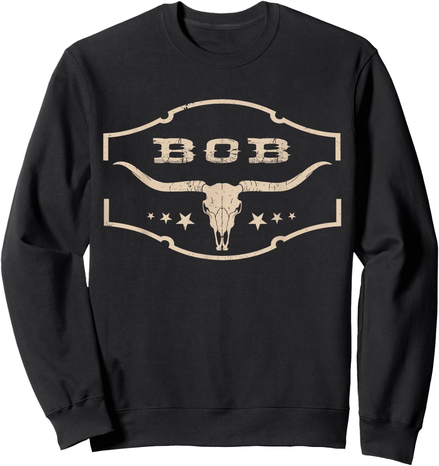 Classic Art Bob Last Name Adorable Apparel For Lovers Pride Sweatshirt - Sweatshirt | Black
