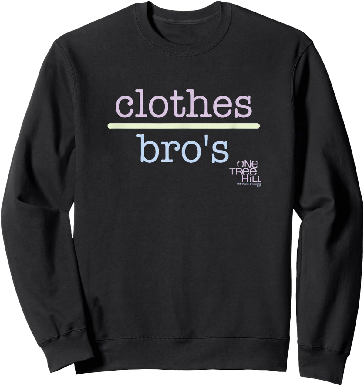 Popfunk One Tree Hill Clothes Over Bros Sweatshirt - Sweatshirt | Black