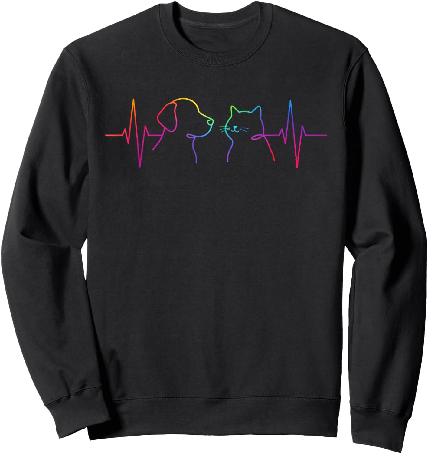 Veterinarian Vet Tech Veterinary Assistant Technician Sweatshirt - Sweatshirt | Black
