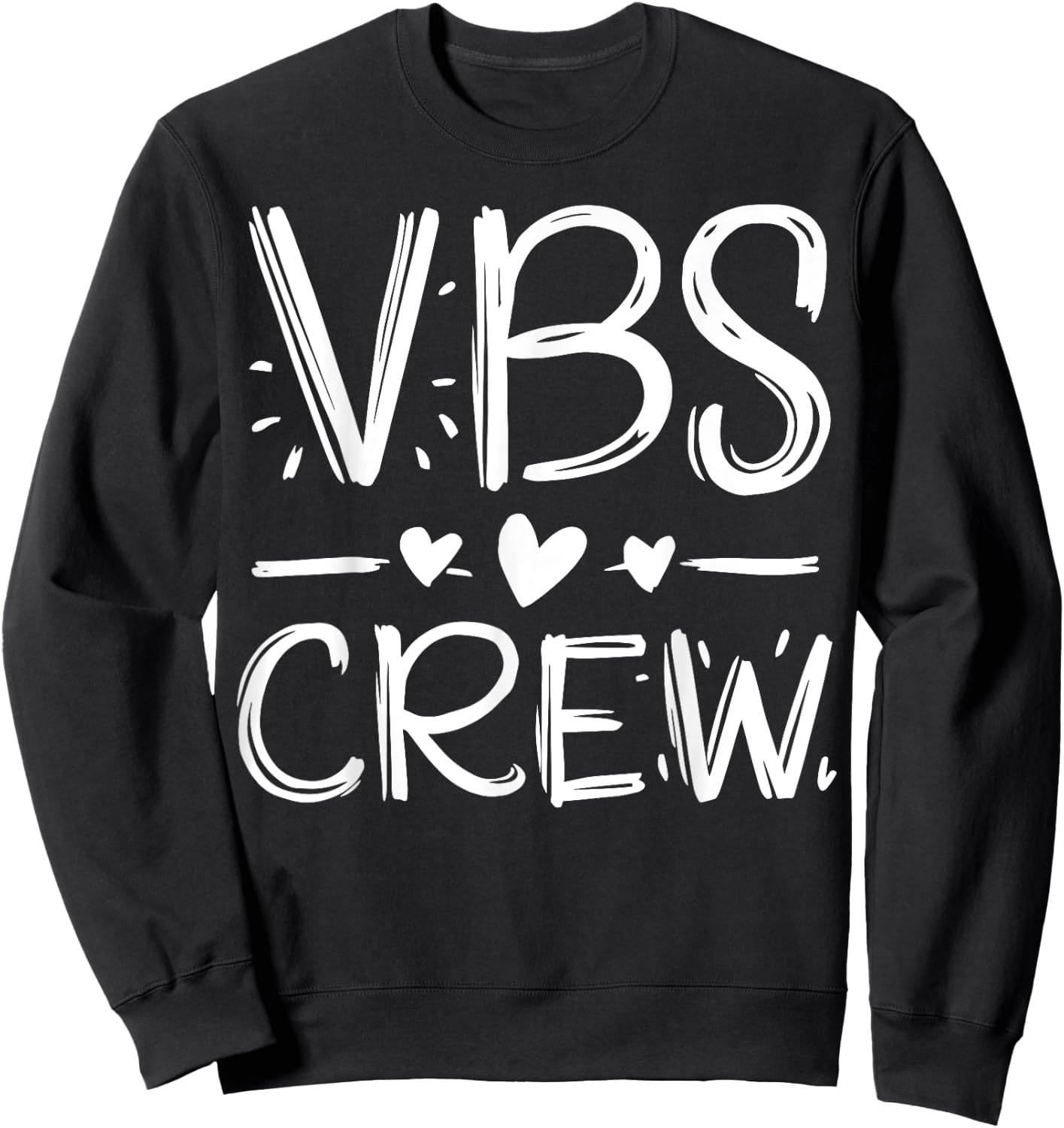VBS Crew Faith-Based Gathering Sunday School Teacher Women Girls Kids Sweatshirt - Sweatshirt | Black