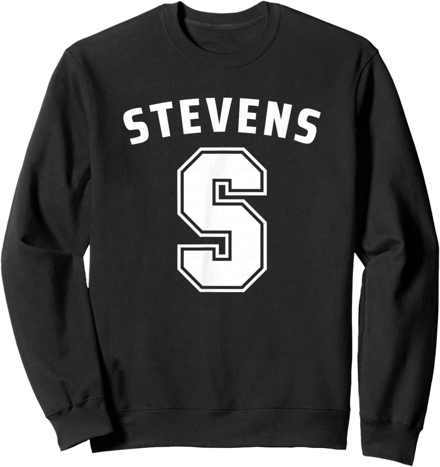 Stevens Institute of Technology Stevens Ducks S Logo Sweatshirt - Sweatshirt | Black