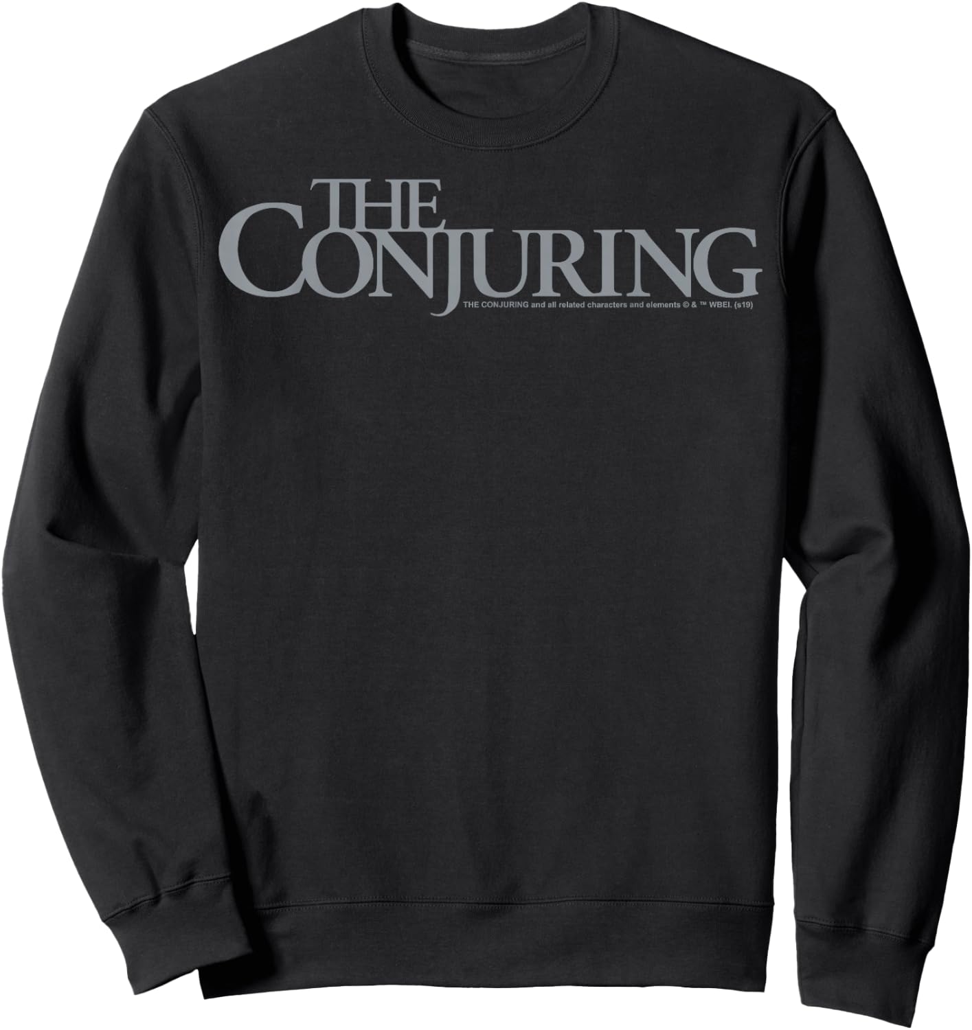 The Conjuring Silver Logo Sweatshirt - Sweatshirt | Black