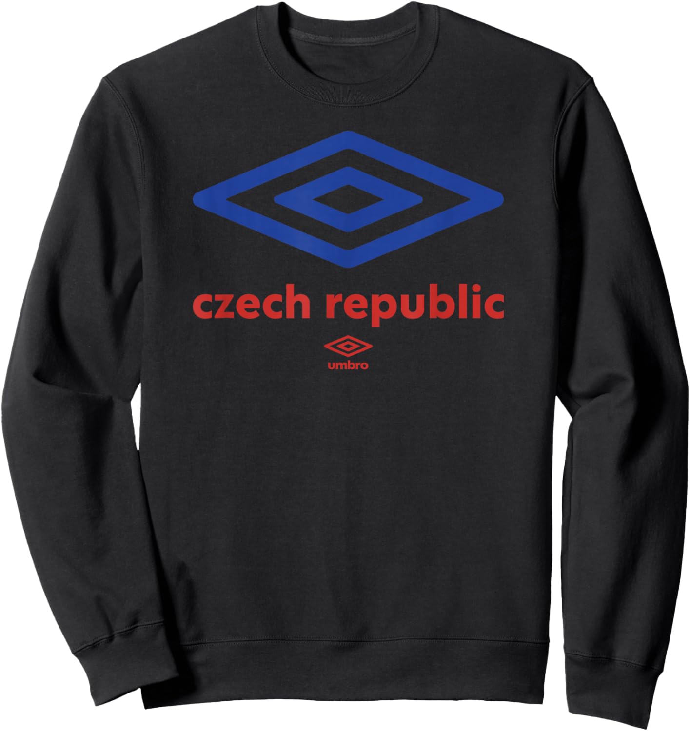 Umbro International Soccer Diamond Czech Republic Logo Sweatshirt - Sweatshirt | Black