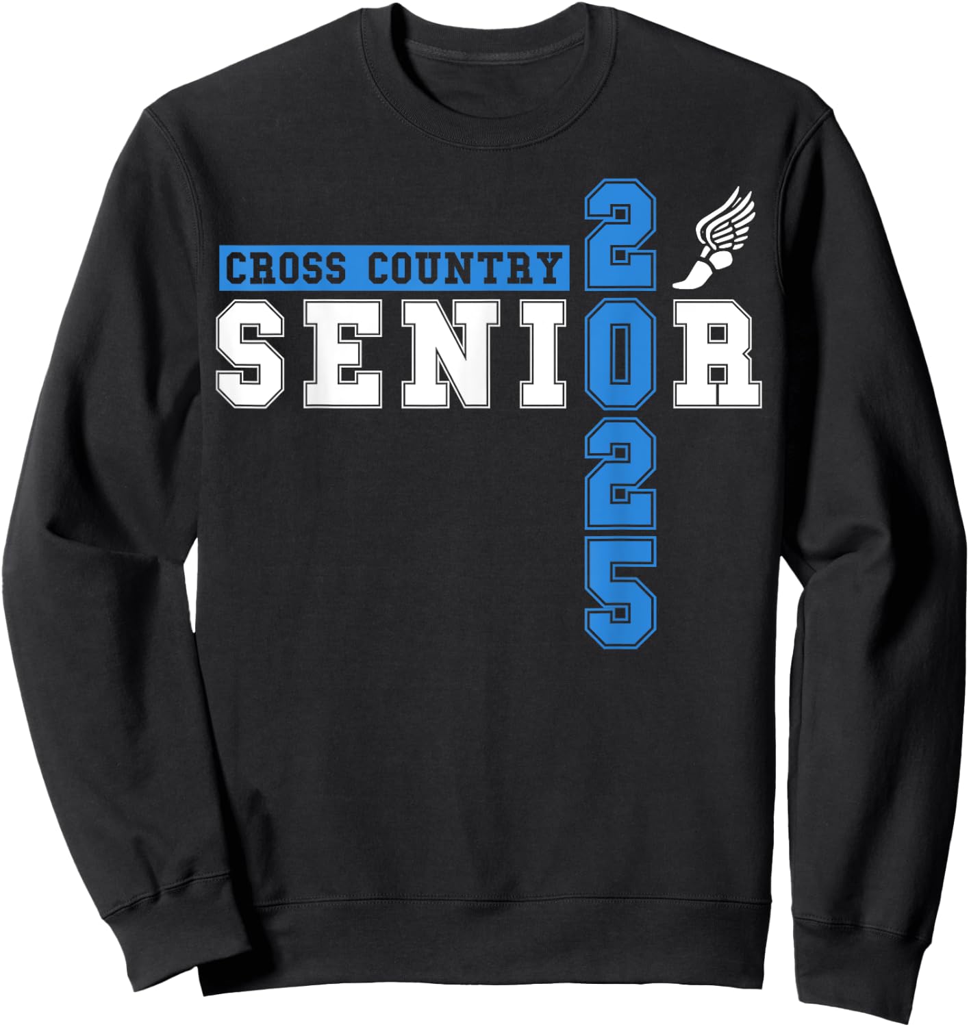 Cross Country Senior Night Senior 2025 Graduation Party 30 Sweatshirt - Sweatshirt | Black