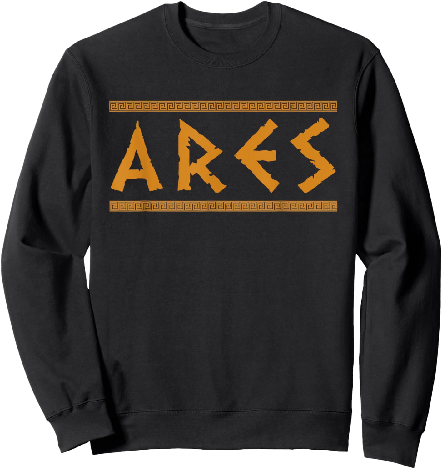 Agema Apparel -Adults Greek Mythology , Black, Small, Short Sleeve Sweatshirt - Sweatshirt | Black