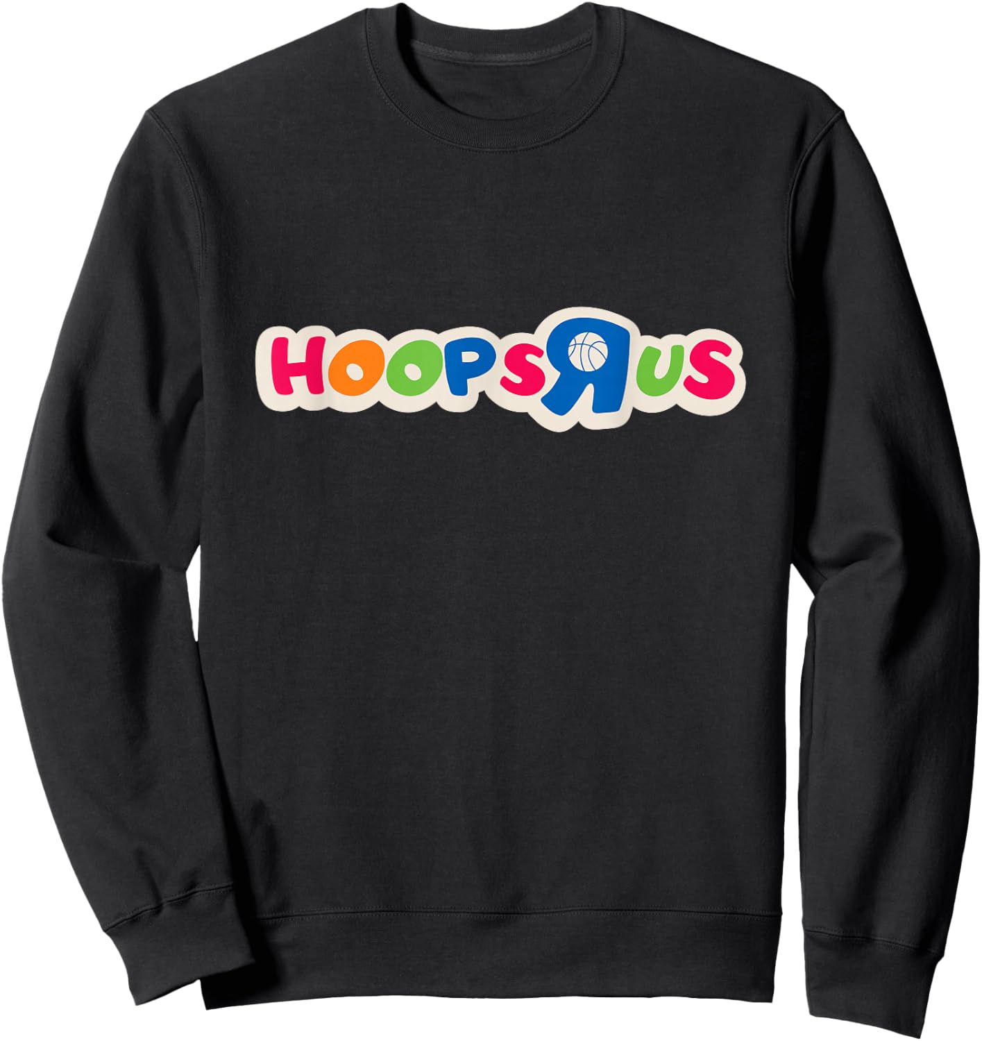 hooper apparel Hoops r us funny basketball apparel Sweatshirt - Sweatshirt | Black