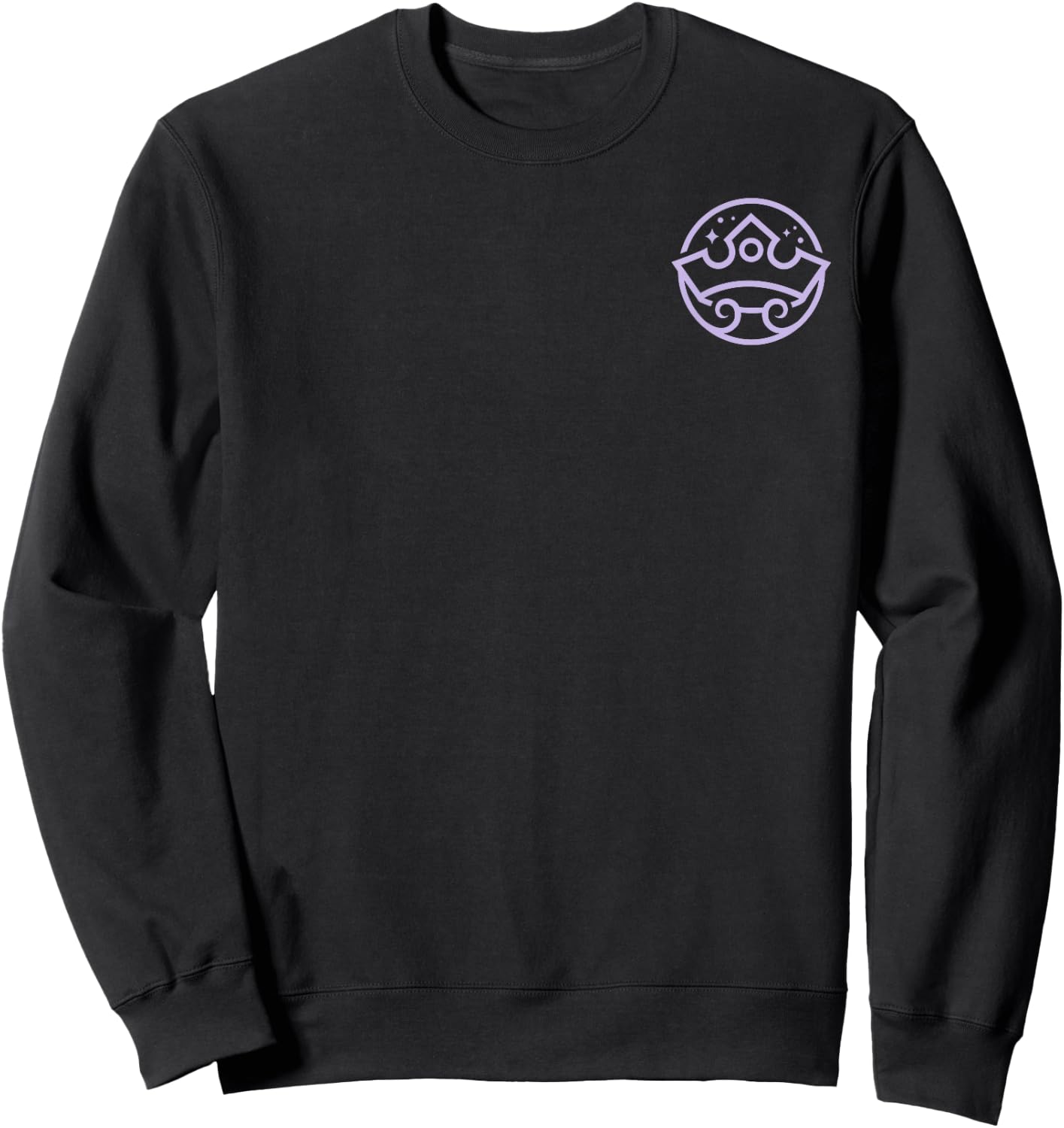 Disney Princess Iconic Crown & Iconic Autographs F & B Logo Sweatshirt - Sweatshirt | Black