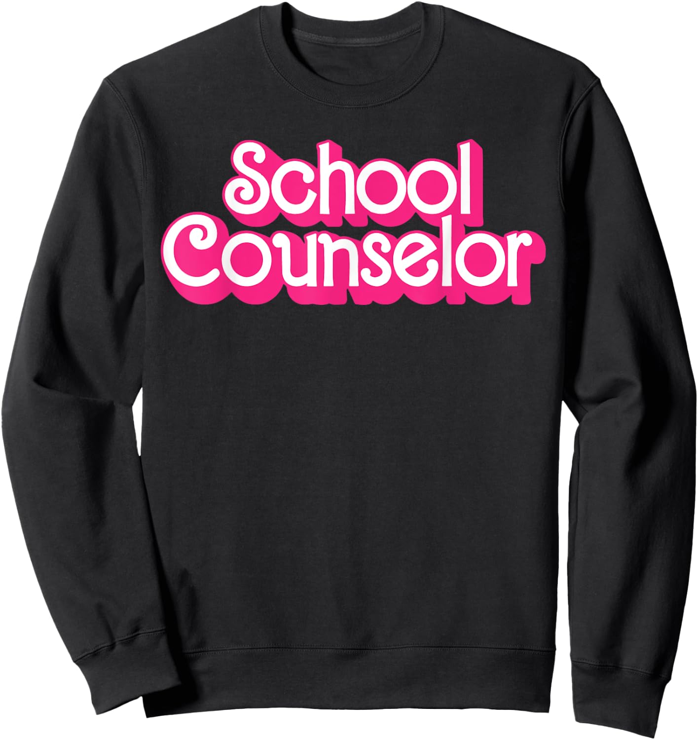 School Counselor Back To School Teacher Life Sweatshirt - Sweatshirt | Black