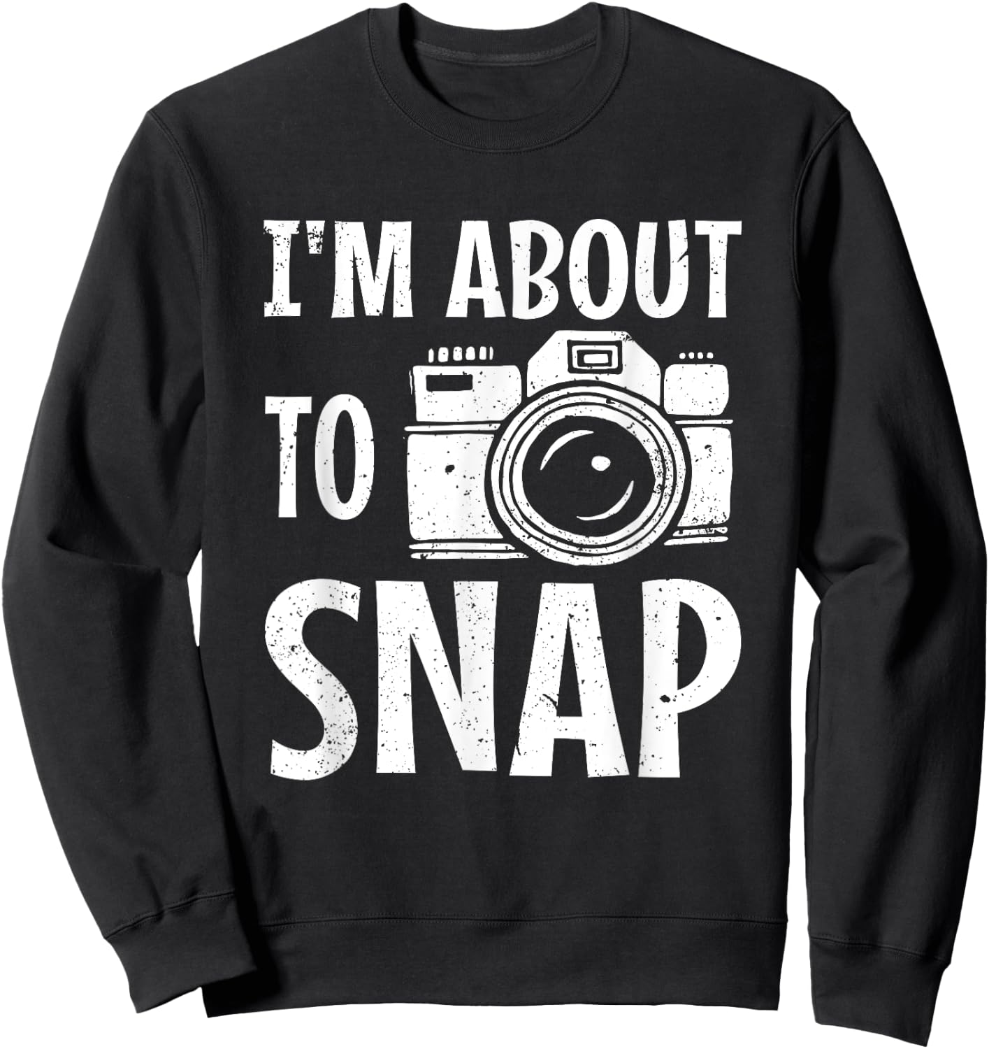Funny Photography Women Photographer Camera Lover Sweatshirt - Sweatshirt | Black