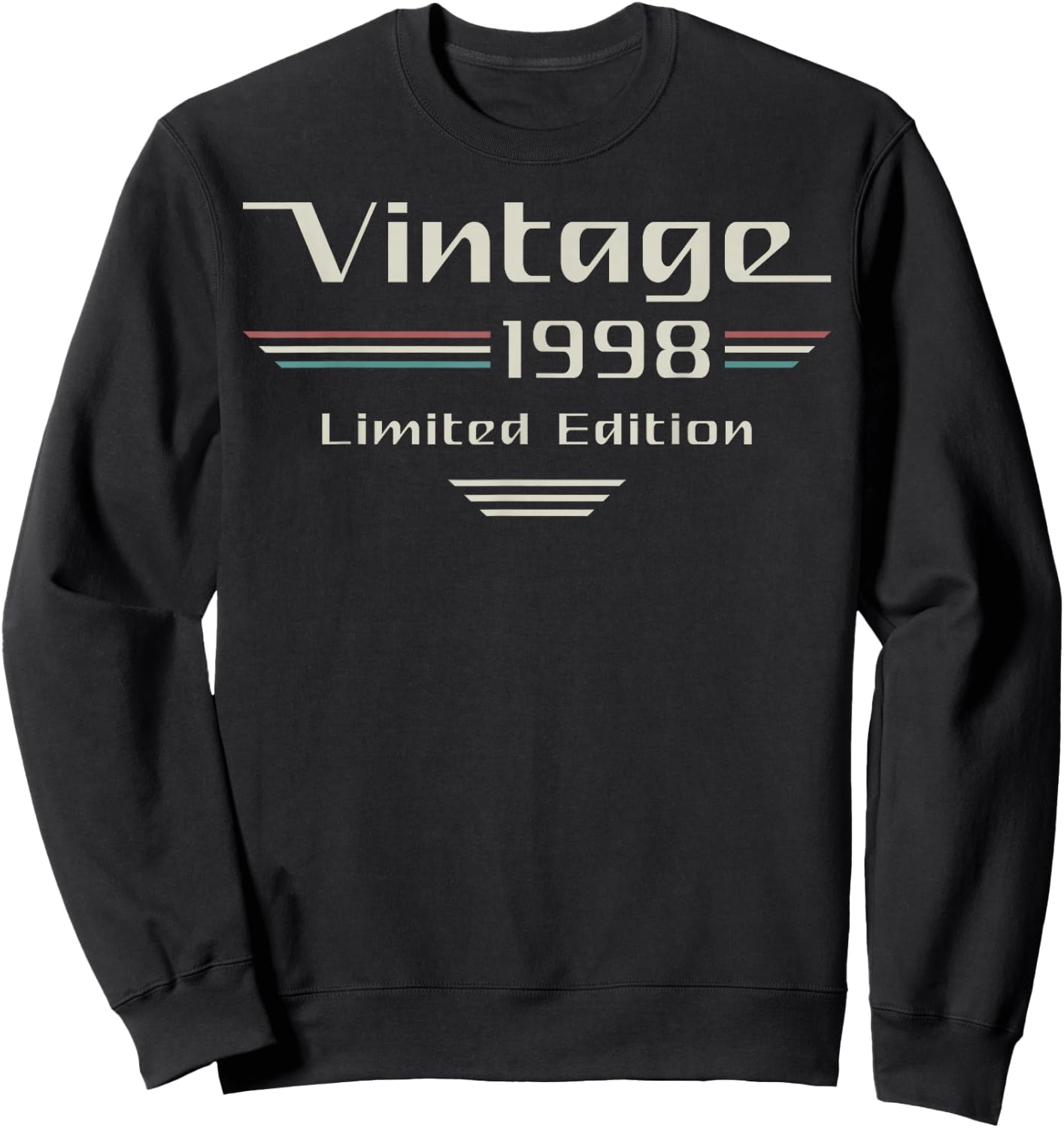 Vintage 1998 Limited Edition Classic Car 28th Birthday Sweatshirt - Sweatshirt | Black
