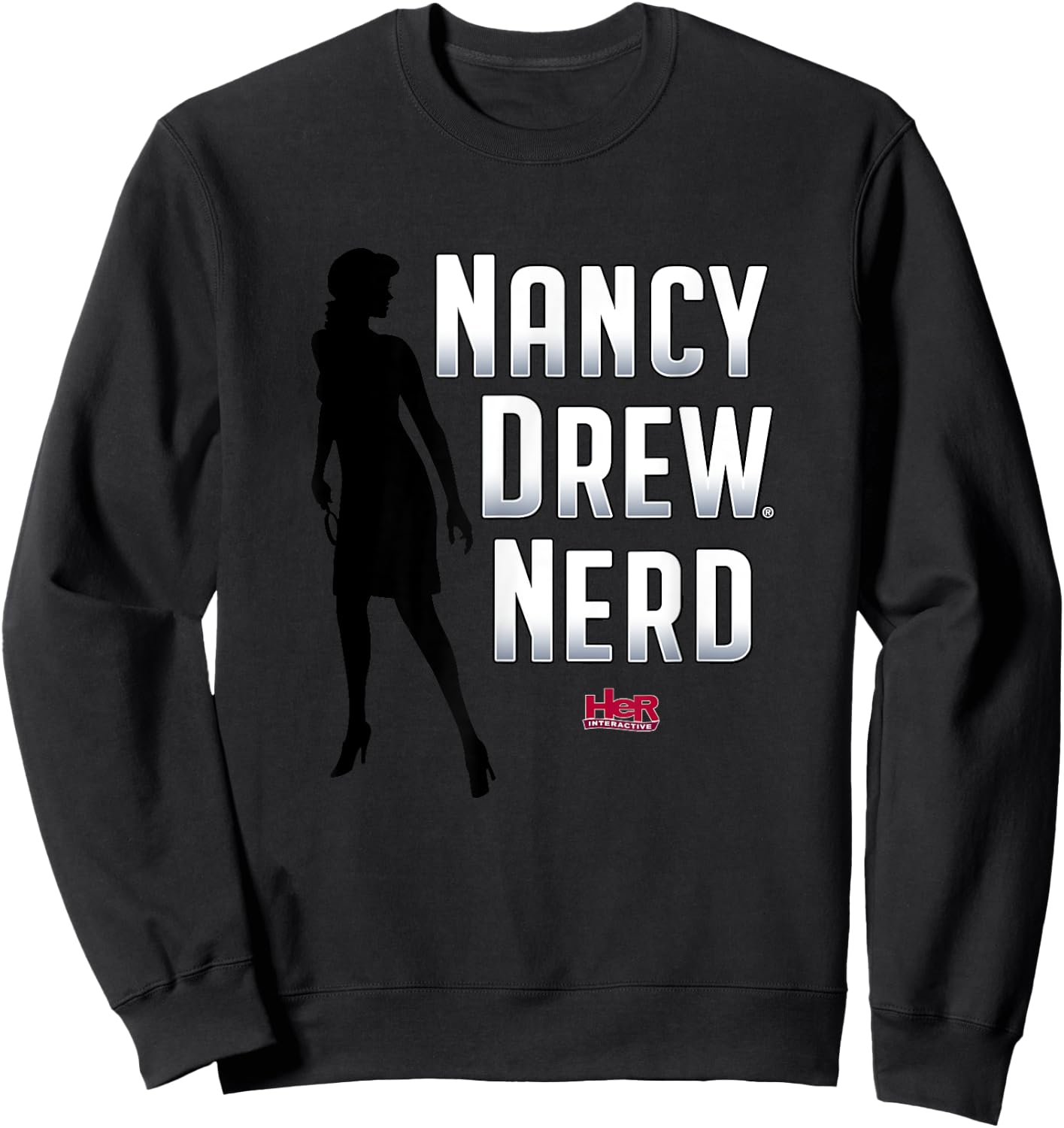 Nancy Drew: Nancy Drew Nerd Sweatshirt - Sweatshirt | Black
