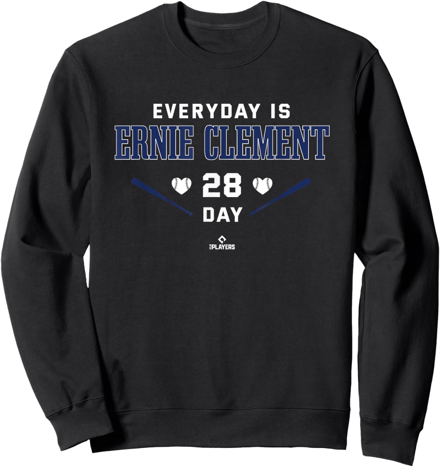 Everyday Is Ernie Clement Toronto Baseball MLBPA Sweatshirt - Sweatshirt | Black