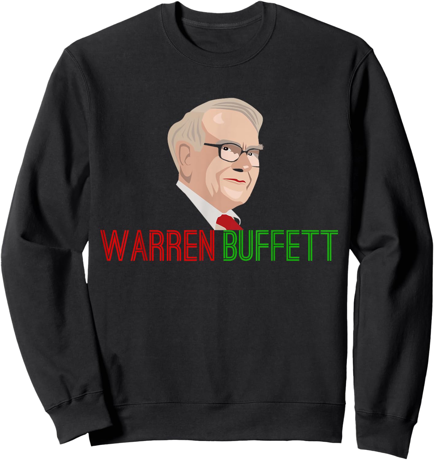 Warren Buffett Stock Market Traders Wall Street Sweatshirt - Sweatshirt | Black