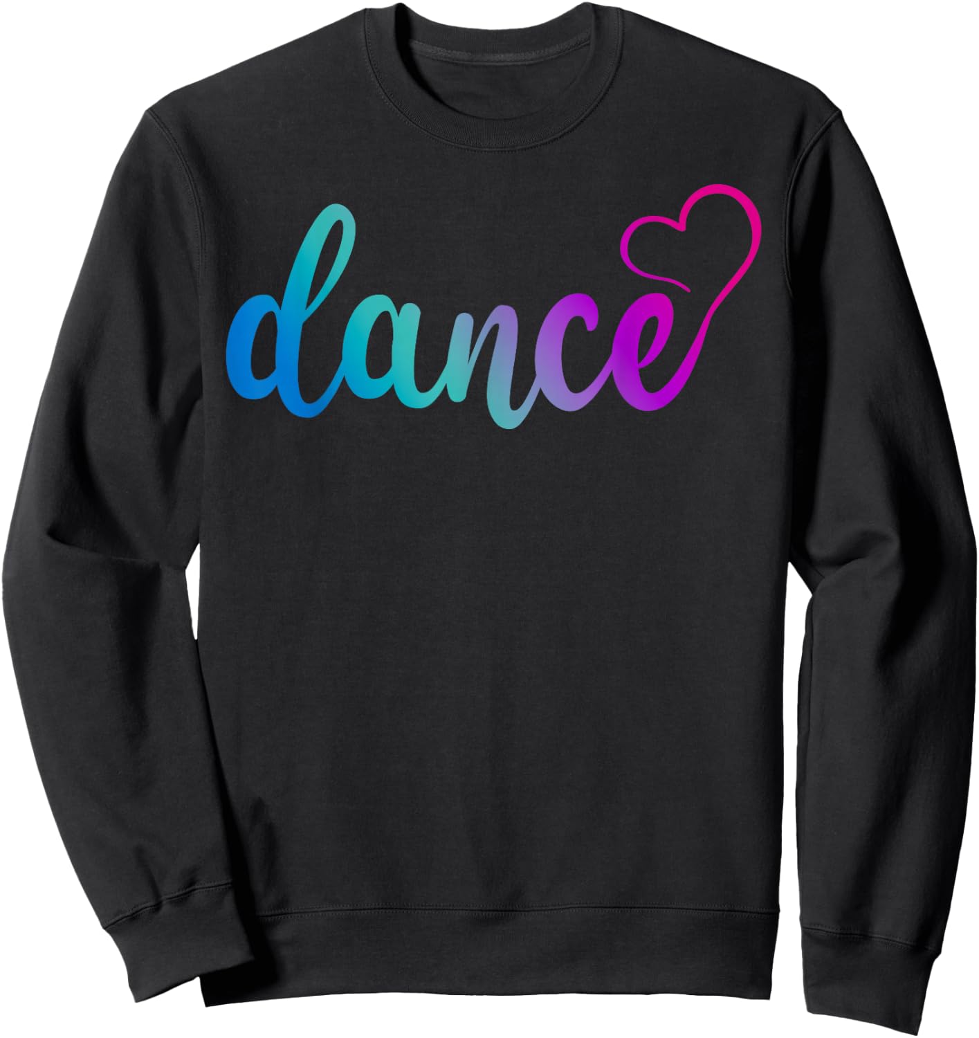Cute Love Dance Stylish Dancer Dance Lover Dancing Sweatshirt - Sweatshirt | Black