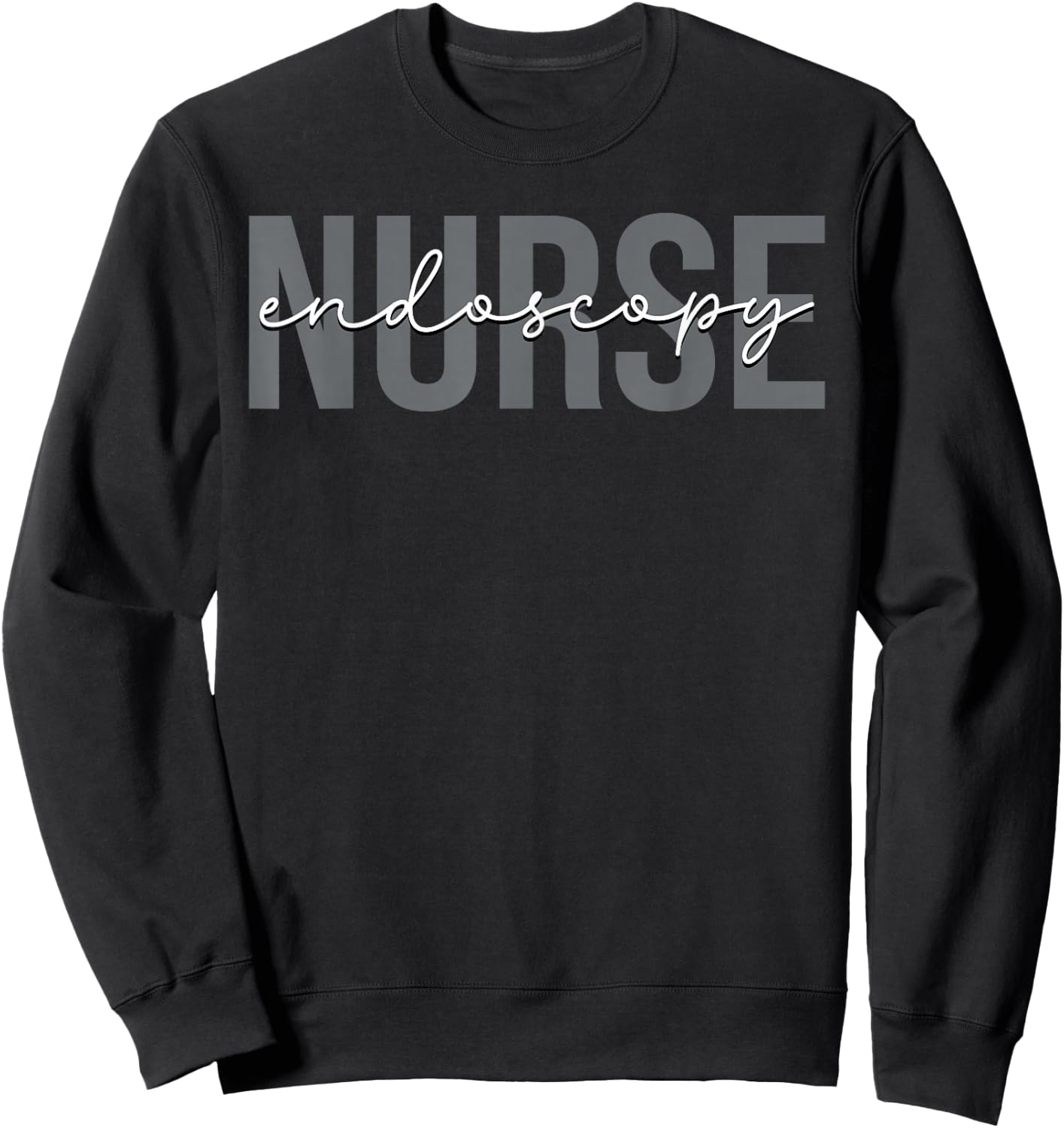 Endoscopy Nurse Endoscopist Gastroenterology Sweatshirt - Sweatshirt | Black