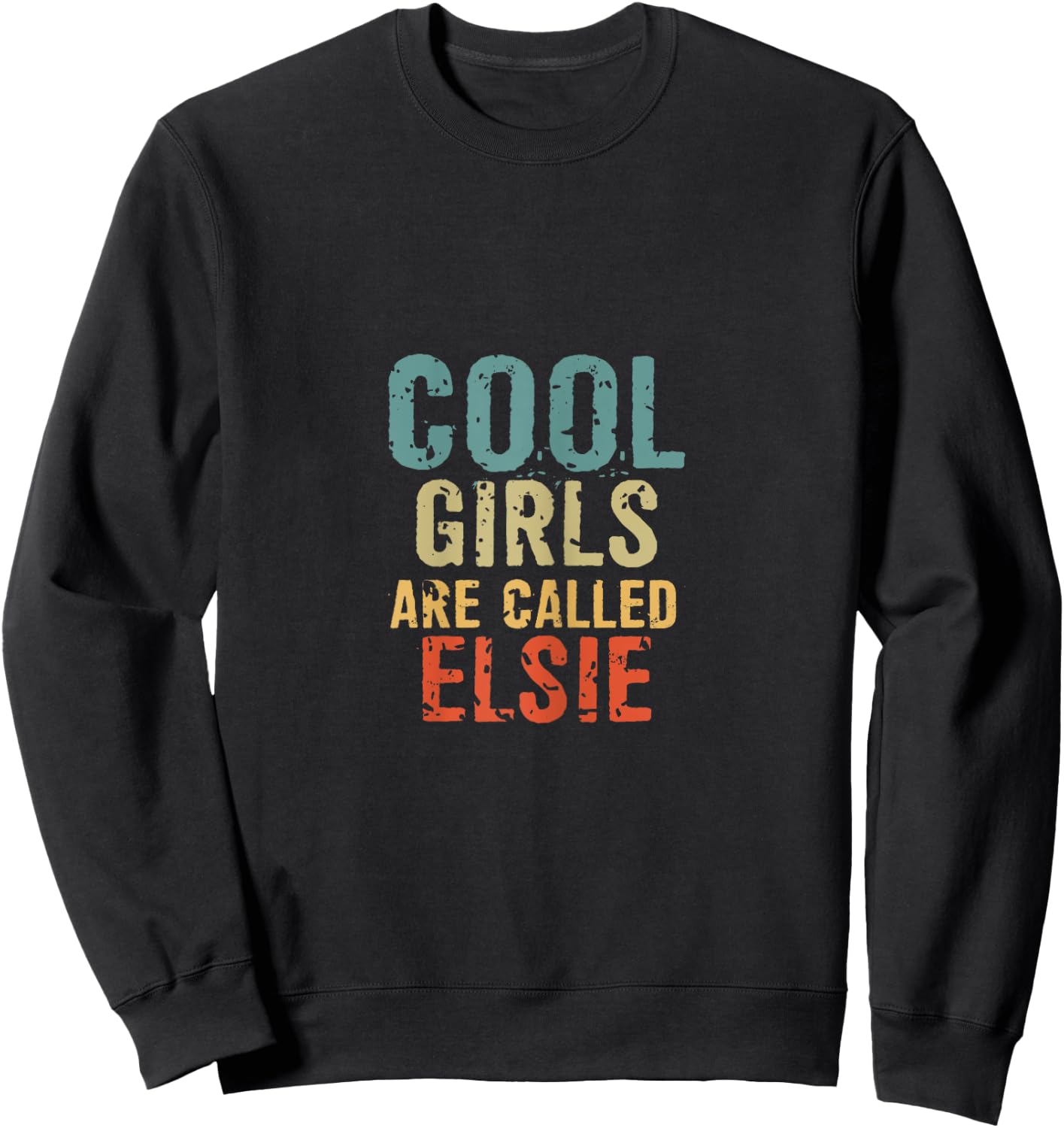 Cool Girls are called Elsie Sweatshirt - Sweatshirt | Black