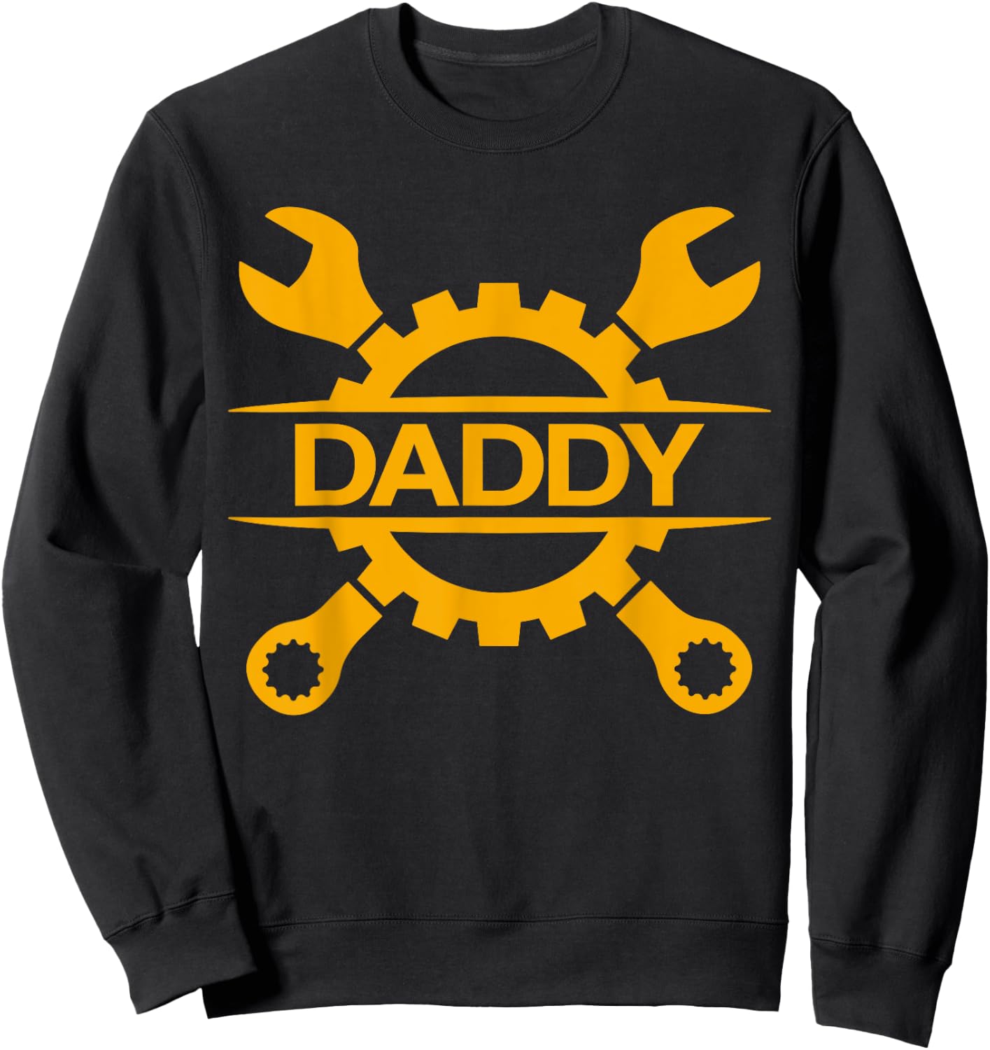 Mechanic Dad Handyman Daddy Mechanic Sweatshirt - Sweatshirt | Black