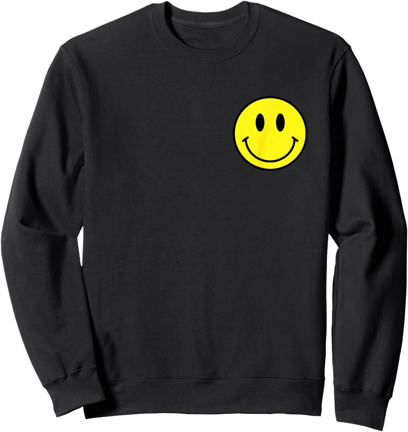 Techno Acid House Music, Have A Nice Trip, Double Side Print Sweatshirt - Sweatshirt | Black