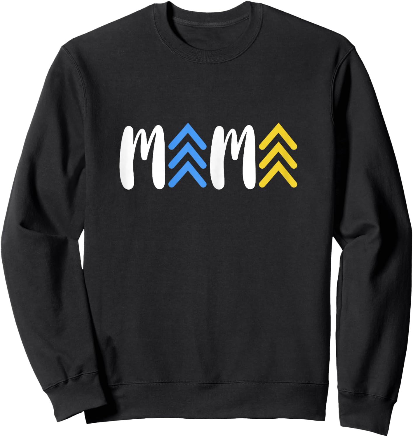 Mama Down Syndrome Awareness For Mom Mother Sweatshirt - Sweatshirt | Black