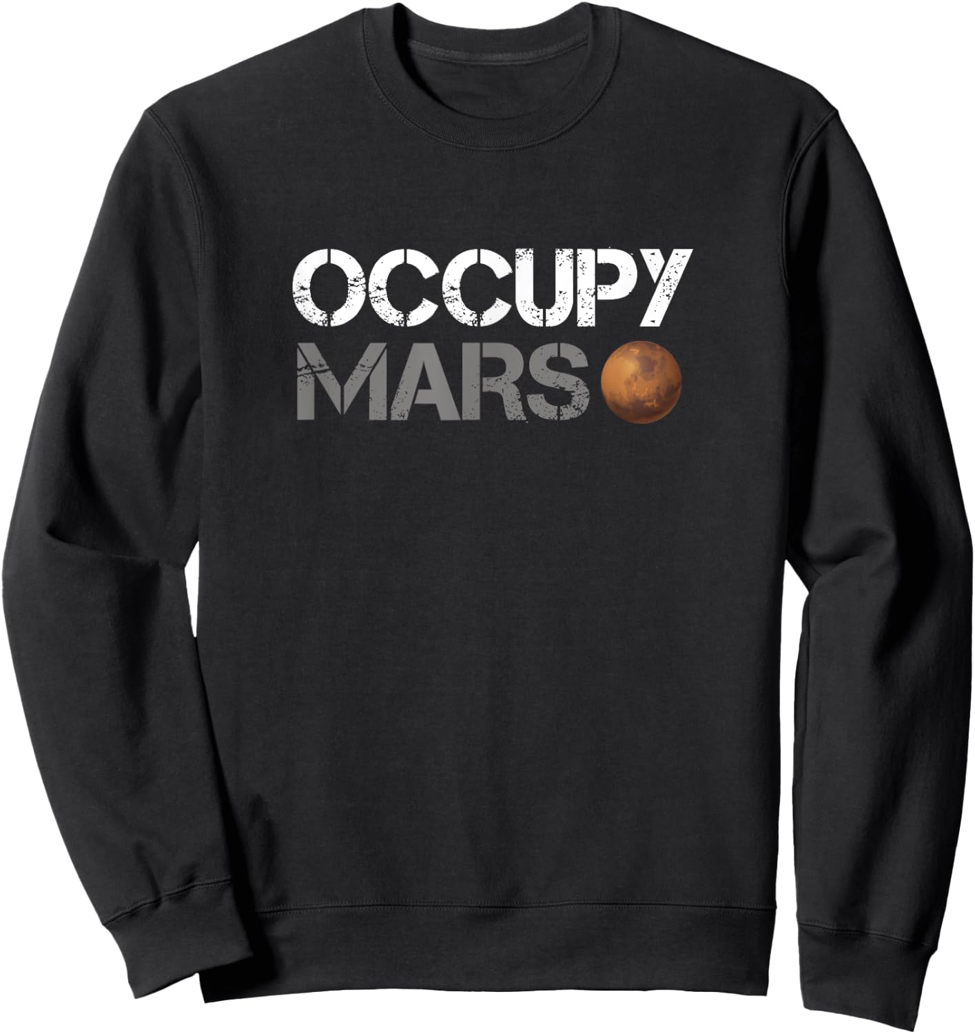 Halloween Spaceman Elon Costume Sweatshirt - Sweatshirt | Black