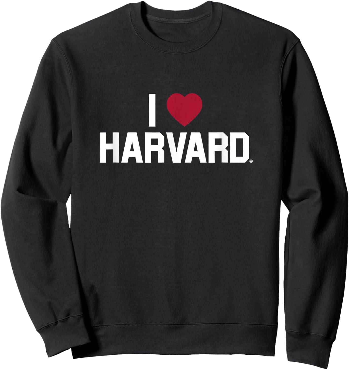 Harvard University Crimson | Official NCAA Merch | ILSHRV001 Sweatshirt - Sweatshirt | Black