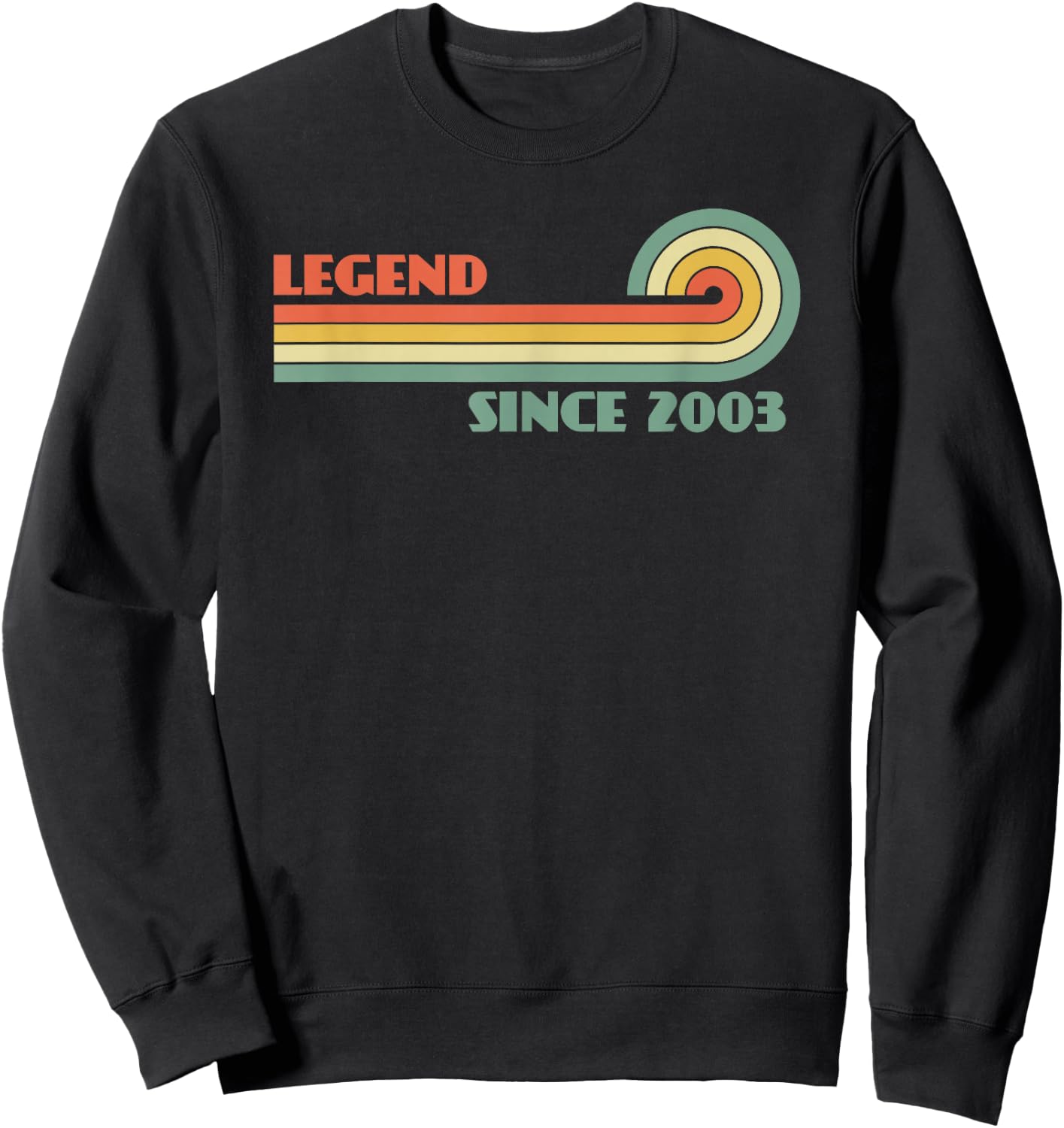 Legend Since 2003 Sweatshirt - Sweatshirt | Black
