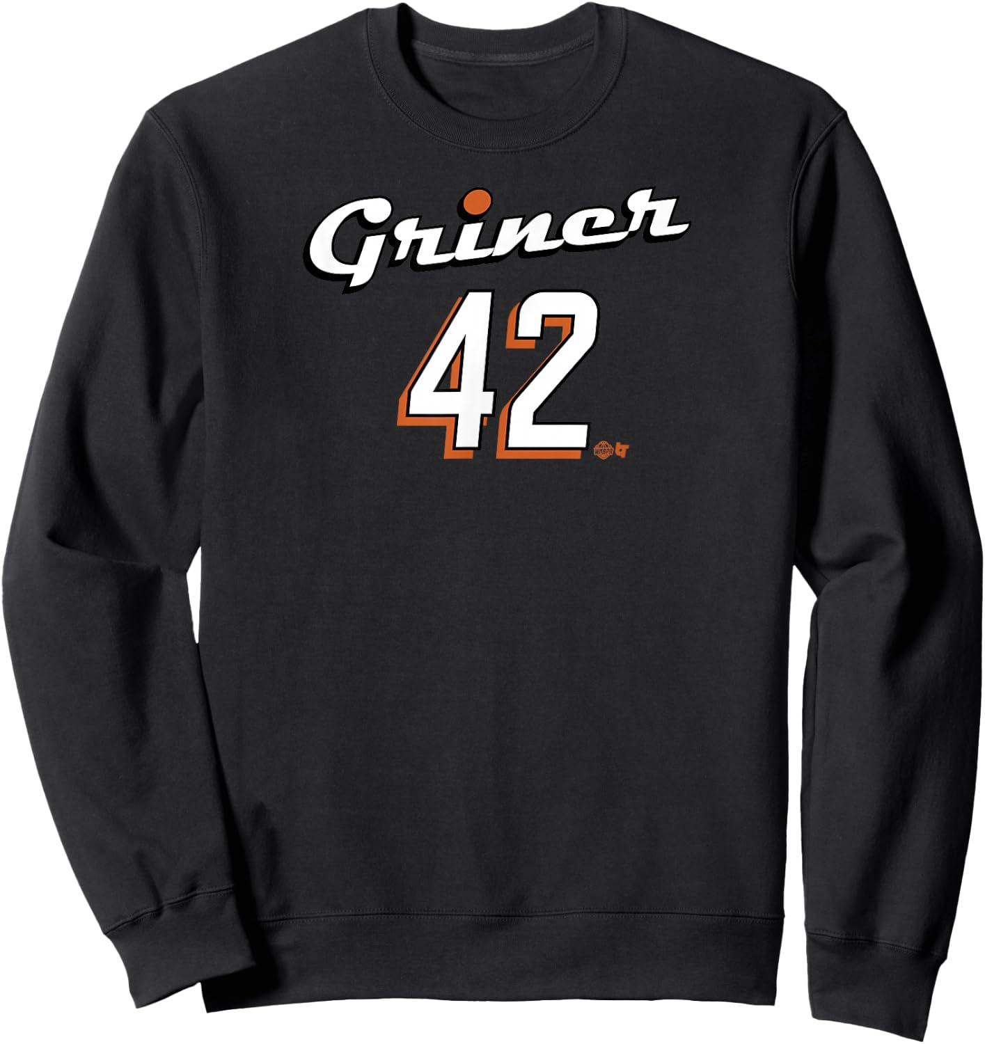 Brittney Griner: PHX 42 - Phoenix Basketball Sweatshirt - Sweatshirt | Black