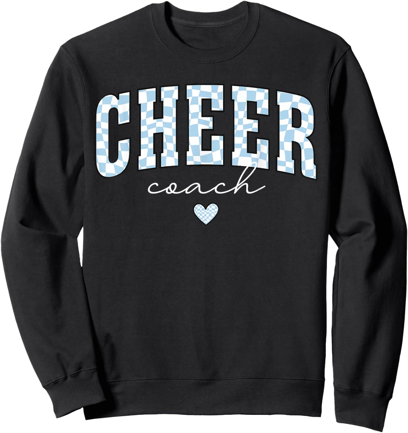 Cheer Coach Life Competition Season Cheerleader Team Trendy Sweatshirt - Sweatshirt | Black