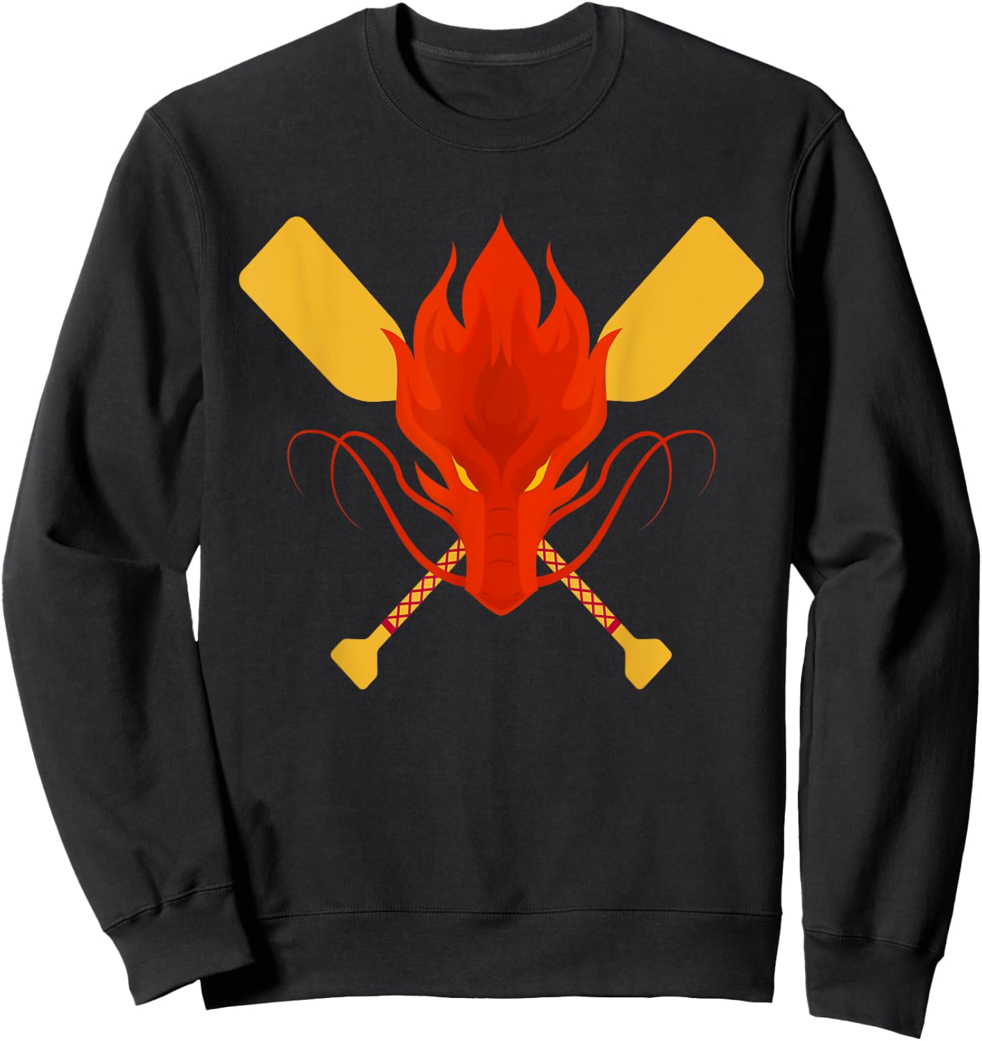 Dragonboat I Dragon Boat Race Water Sports Dragon Boaters Sweatshirt - Sweatshirt | Black