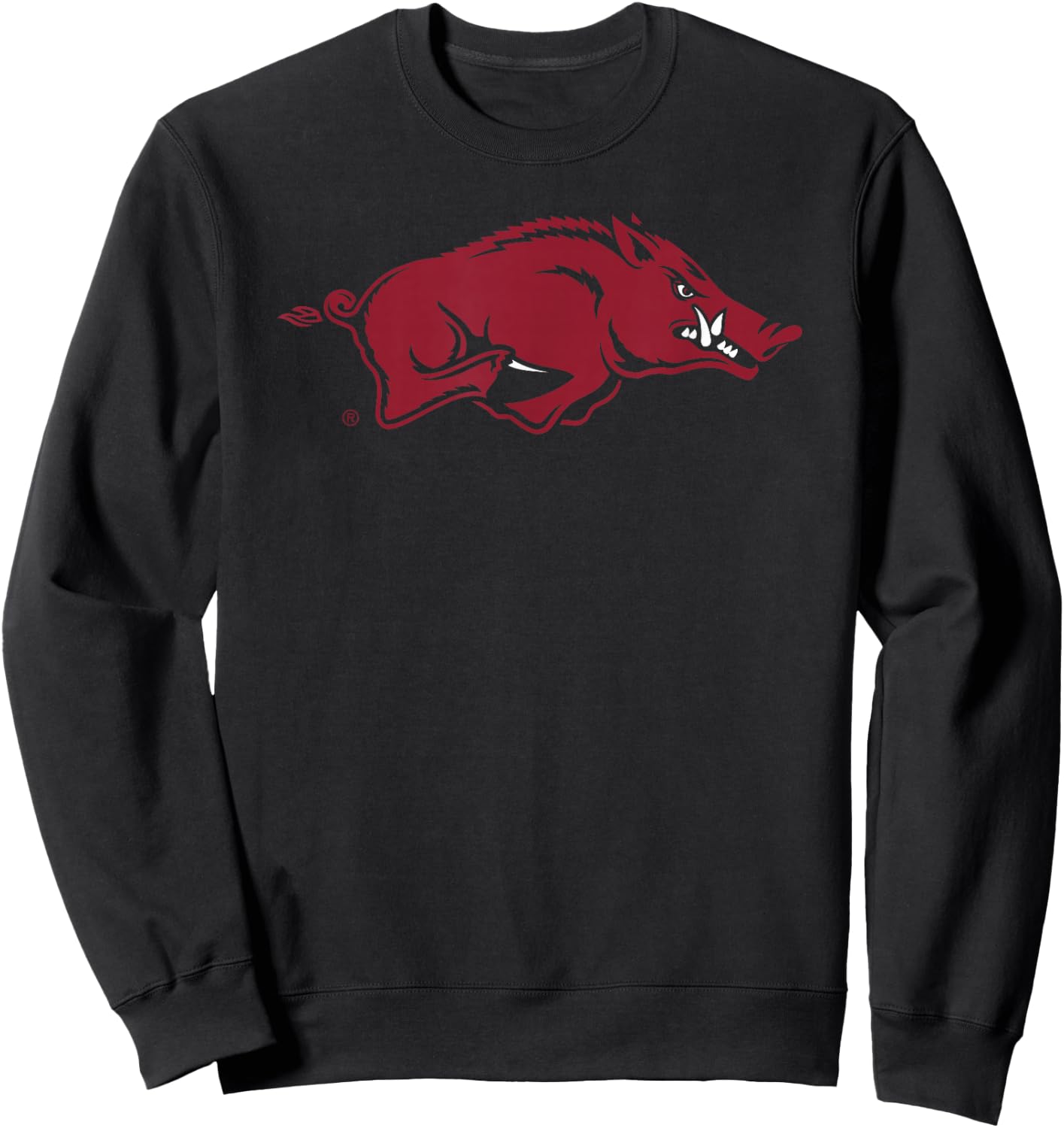 Arkansas Razorbacks Icon Black Officially Licensed Sweatshirt - Sweatshirt | Black