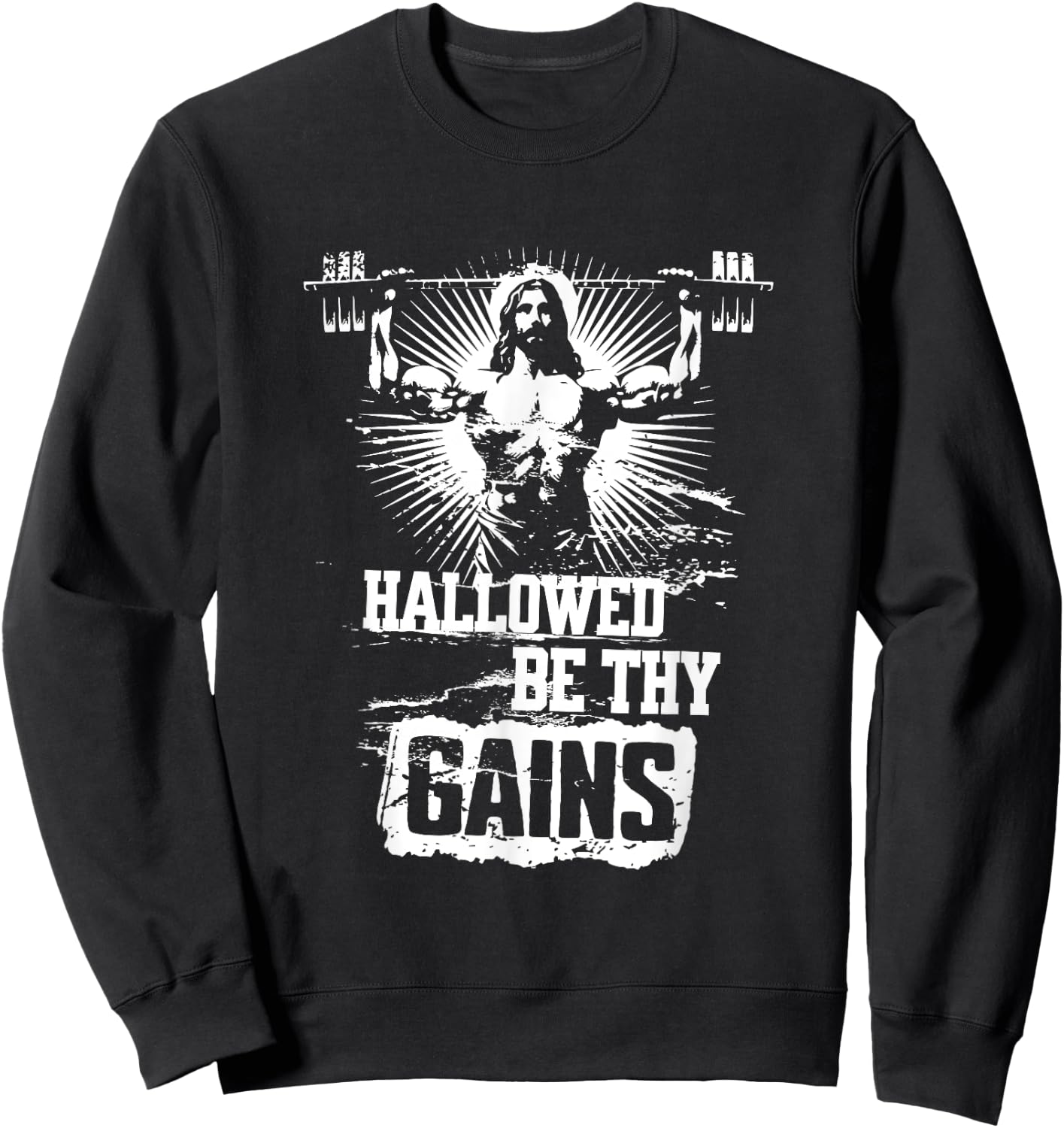 Hallowed be thy gains Sweatshirt - Sweatshirt | Black