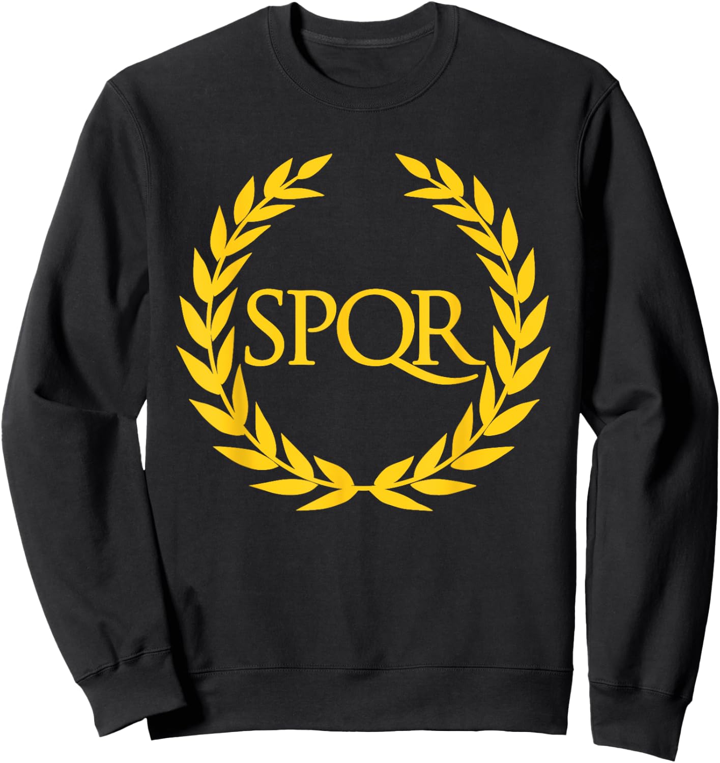 Roman Empire SPQR Symbol Ancient Rome Sweatshirt - Sweatshirt | Black