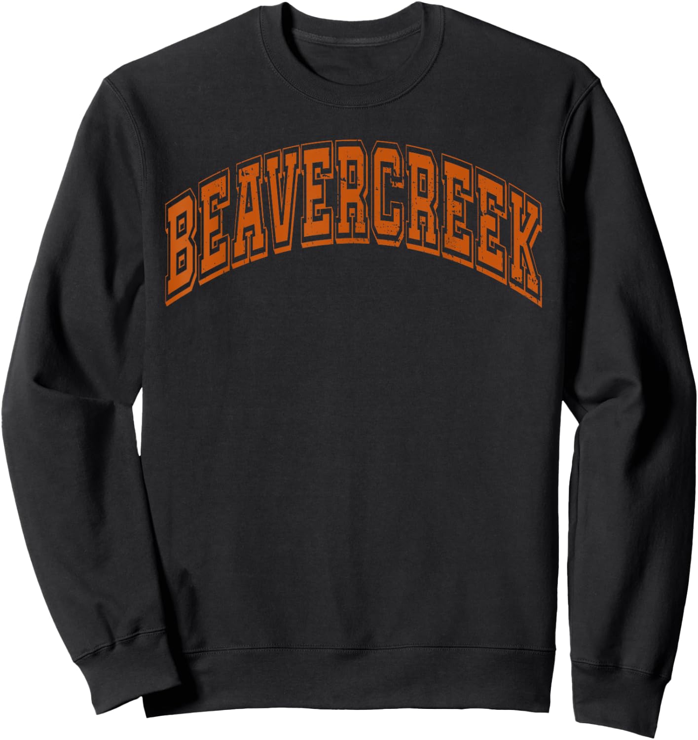 Beavercreek Ohio OH Varsity Style Throwback Souvenir Sweatshirt - Sweatshirt | Black
