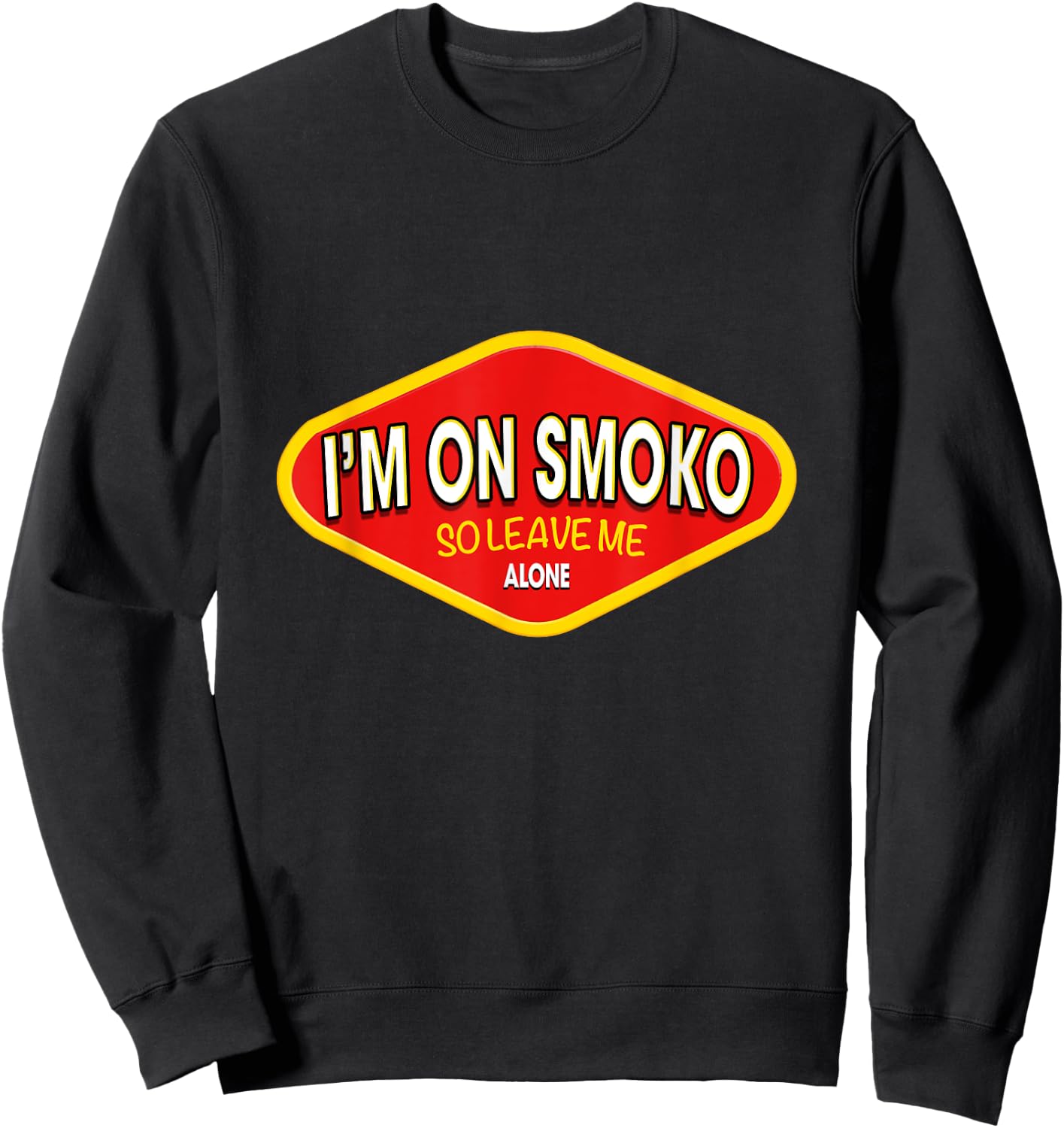 I'm On Smoko The Chats Straya Party Funny Australia Sweatshirt - Sweatshirt | Black
