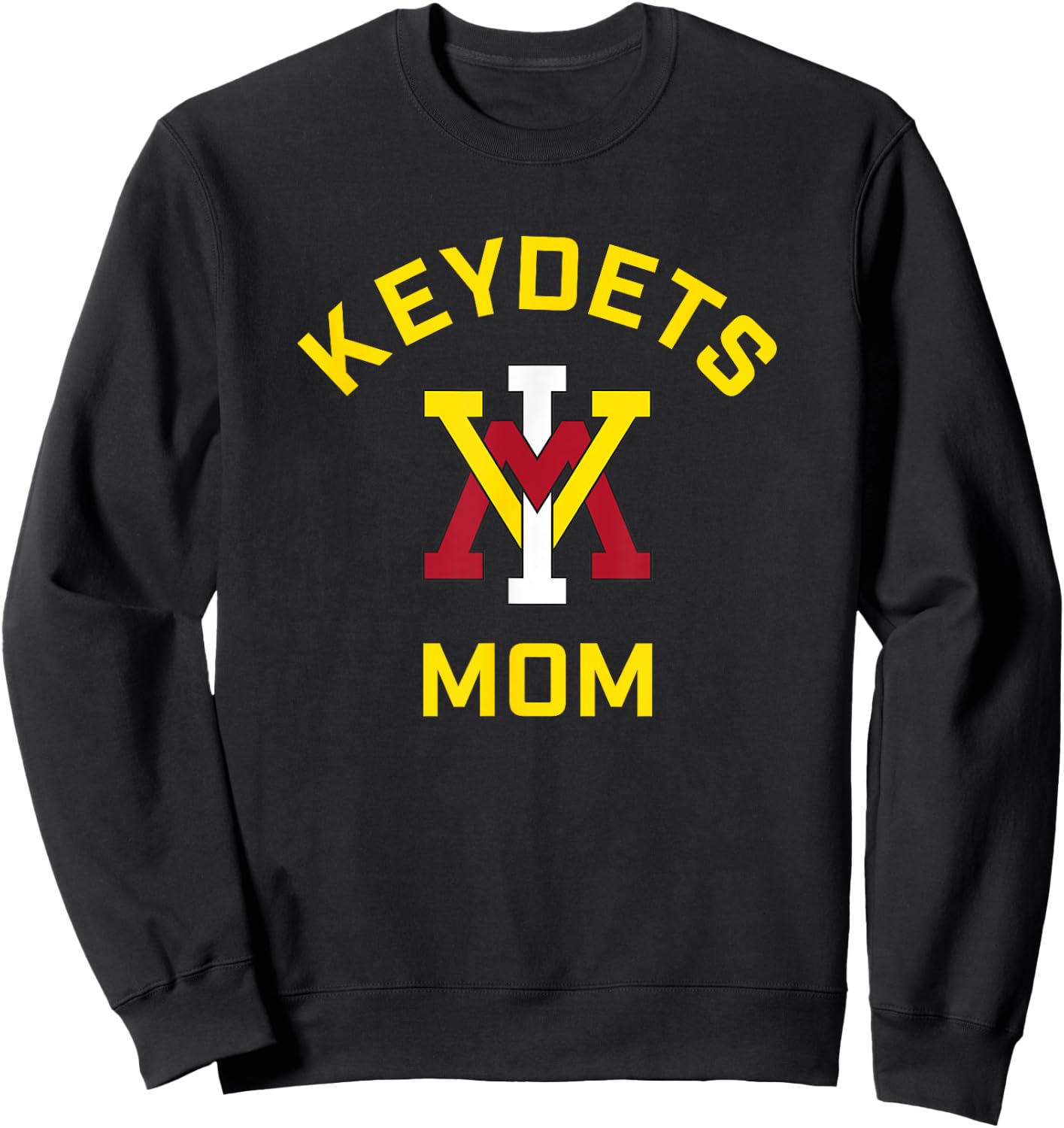 Virginia Military Institute VMI Keydets Arched Mom Sweatshirt - Sweatshirt | Black