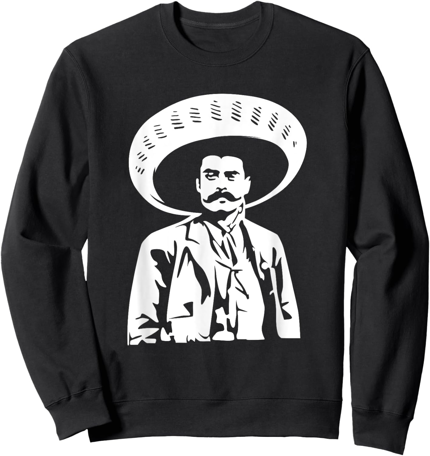 Emiliano Zapata Héroe Revolucionario de México Sweatshirt - Sweatshirt | Black