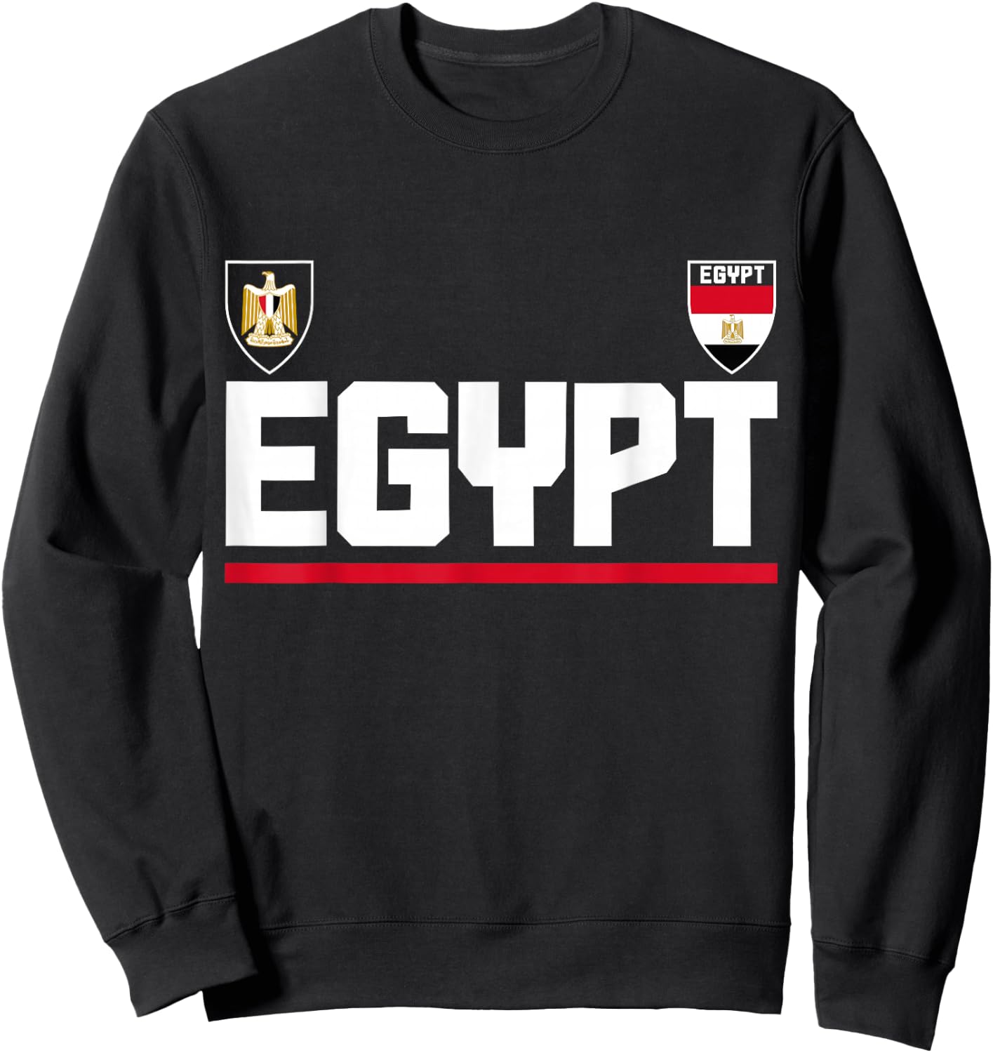 Egypt Pride Egyptian Flag African Roots Heritage Sweatshirt - Sweatshirt | Black