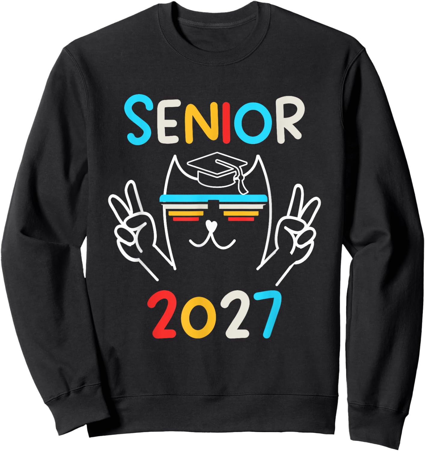 Class Of 2027 Sweatshirt - Sweatshirt | Black
